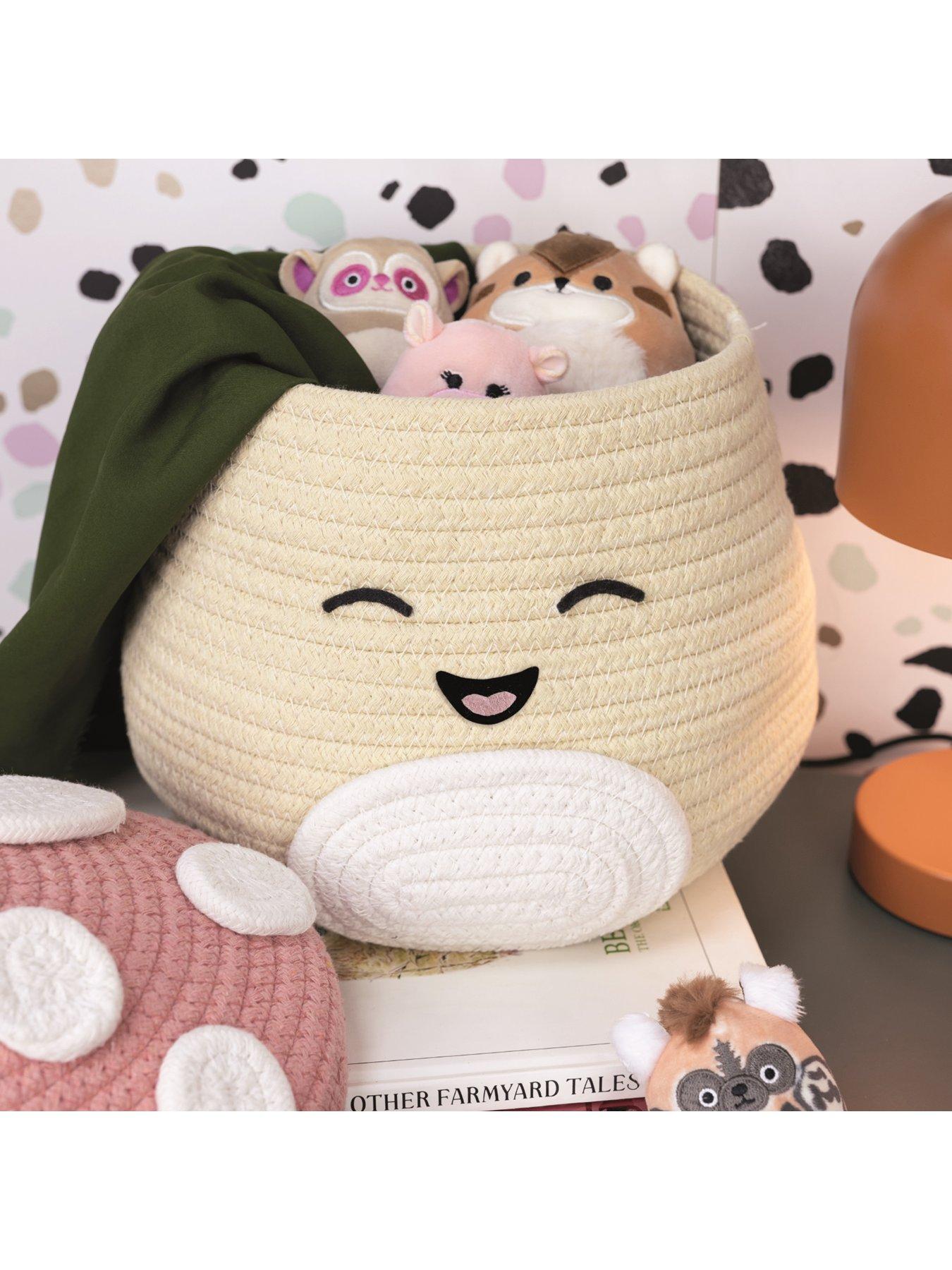 Image 2 of 6 of Squishmallows Malcolm Woven Storage Basket