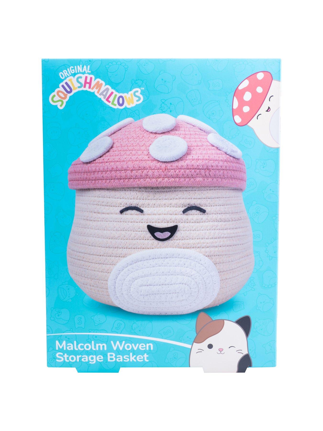 Image 3 of 6 of Squishmallows Malcolm Woven Storage Basket