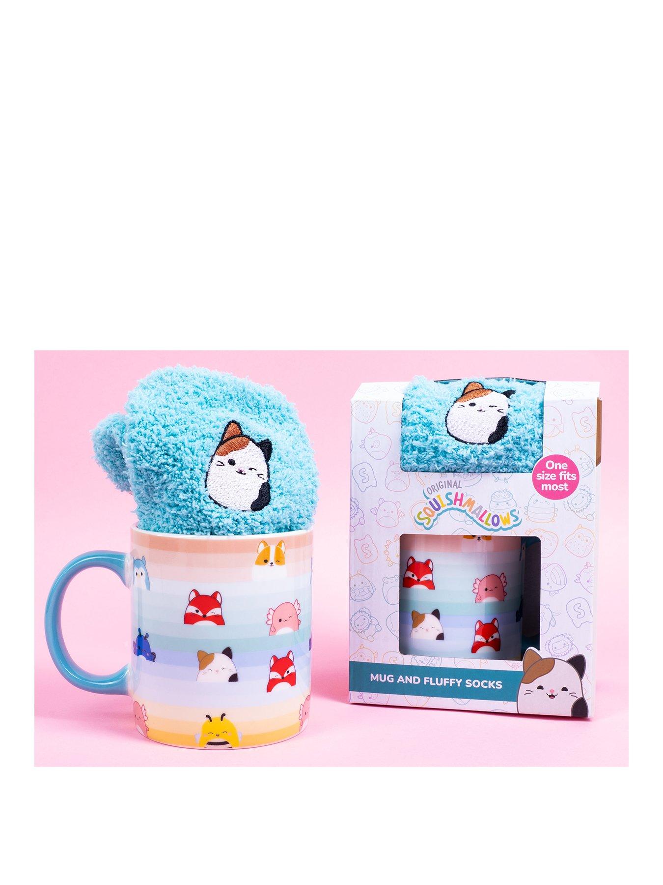 Image 1 of 6 of Squishmallows Mug and Socks Giftset