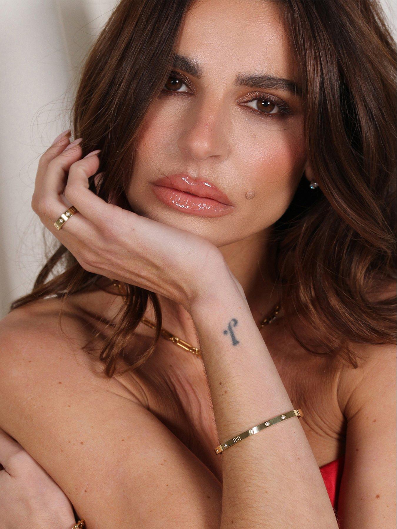 Image 3 of 3 of Say It With 11:11 Bangle - Yellow Gold