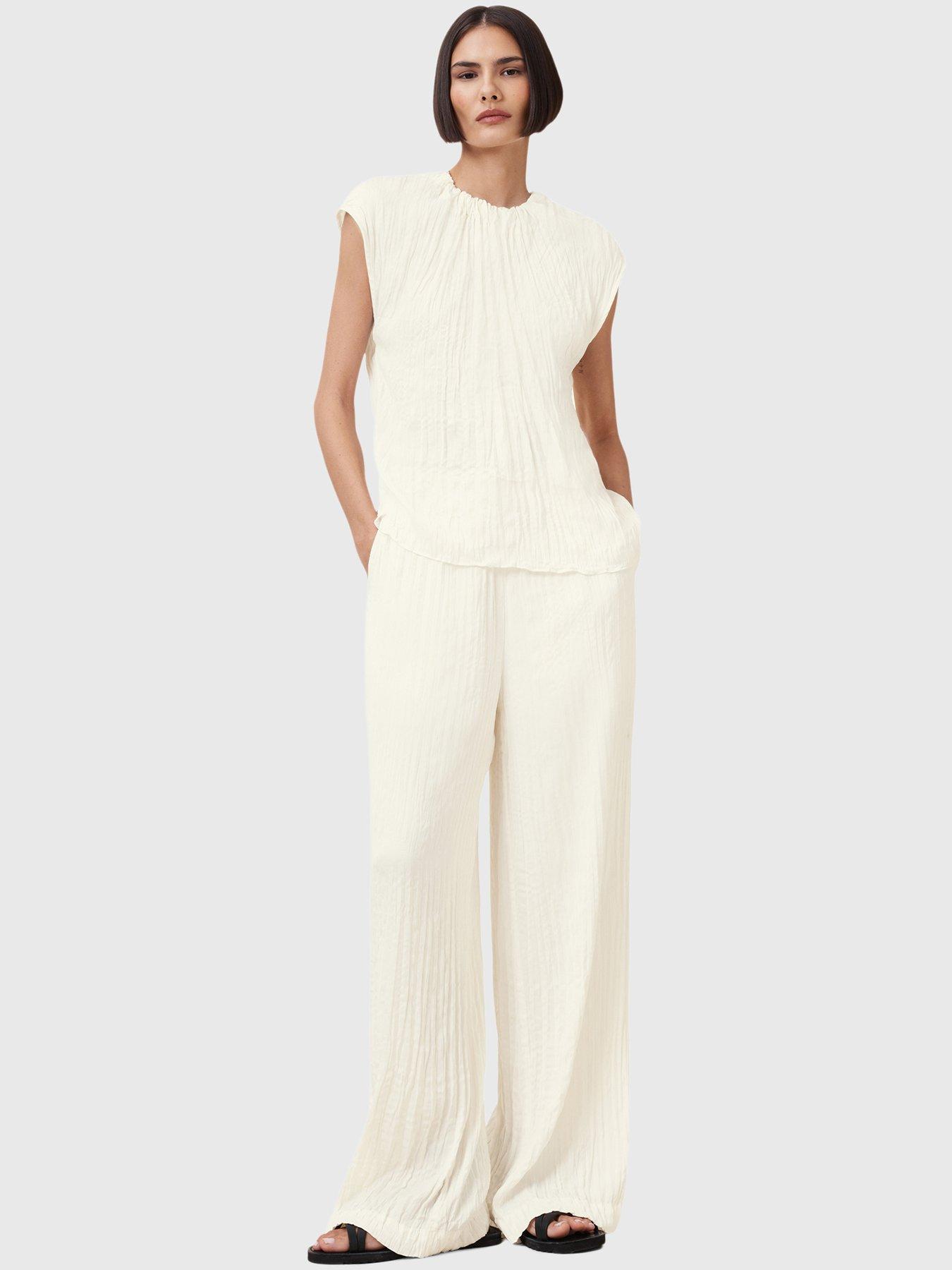 undefined Caramin Trouser - White