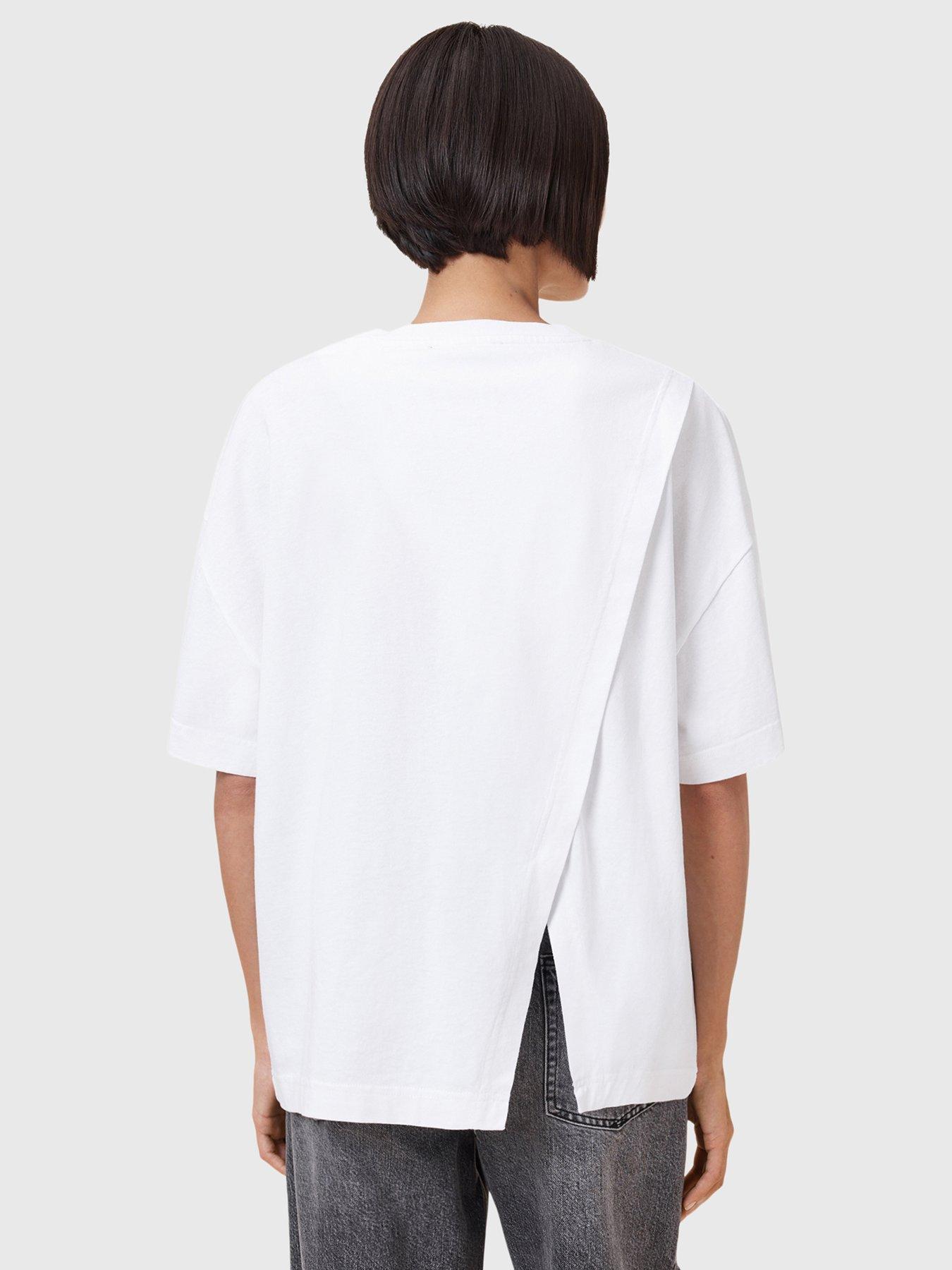 Image 2 of 6 of AllSaints Avri T-Shirt - White