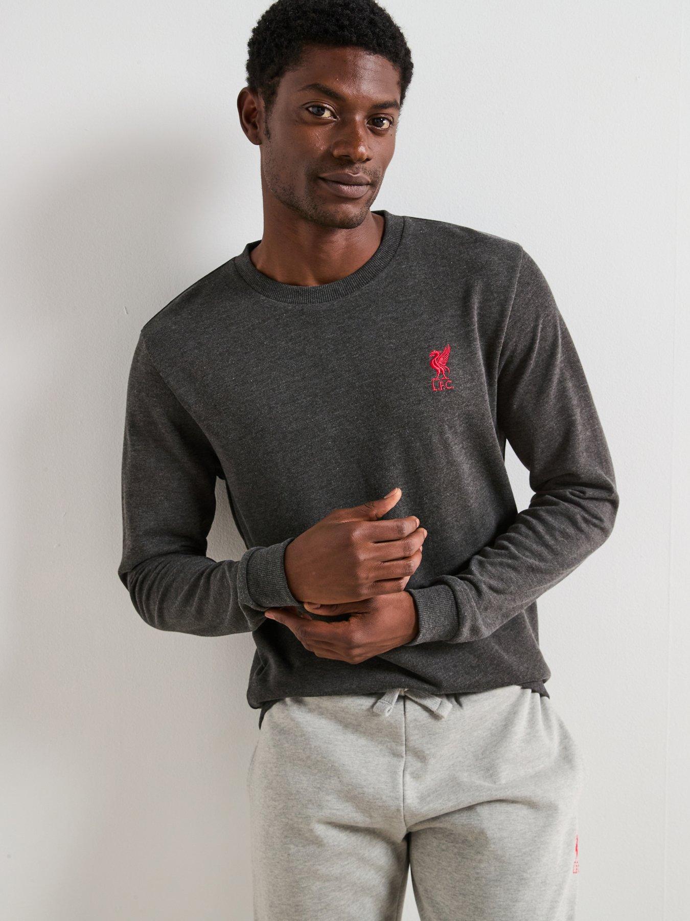 undefined Crew Neck Sweatshirt - Charcoal