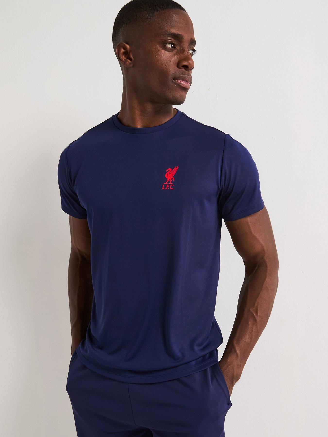 undefined Lfc Mens Poly Tee Navy