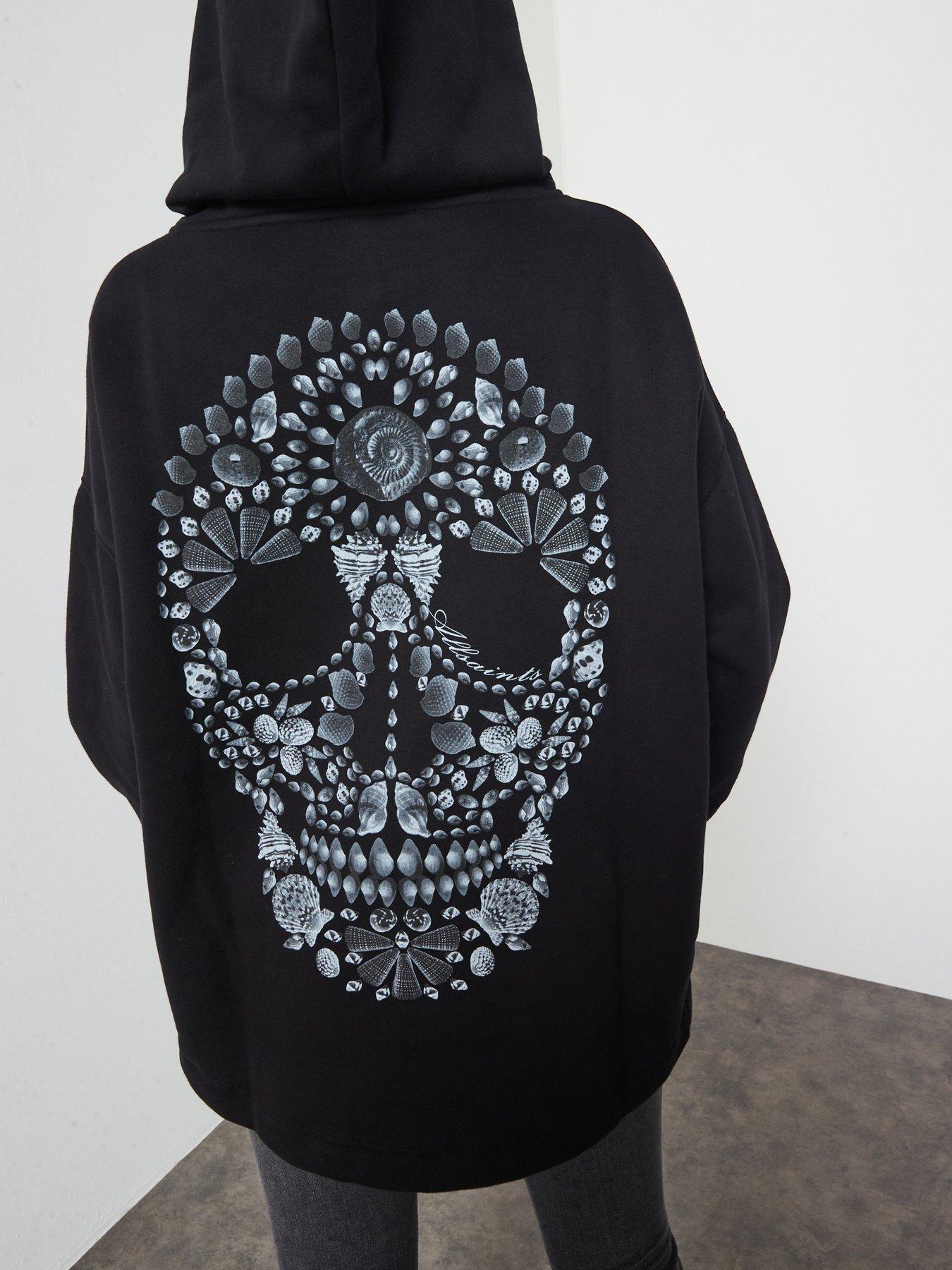 AllSaints Shkull Etienne Hoodie - Black | Very