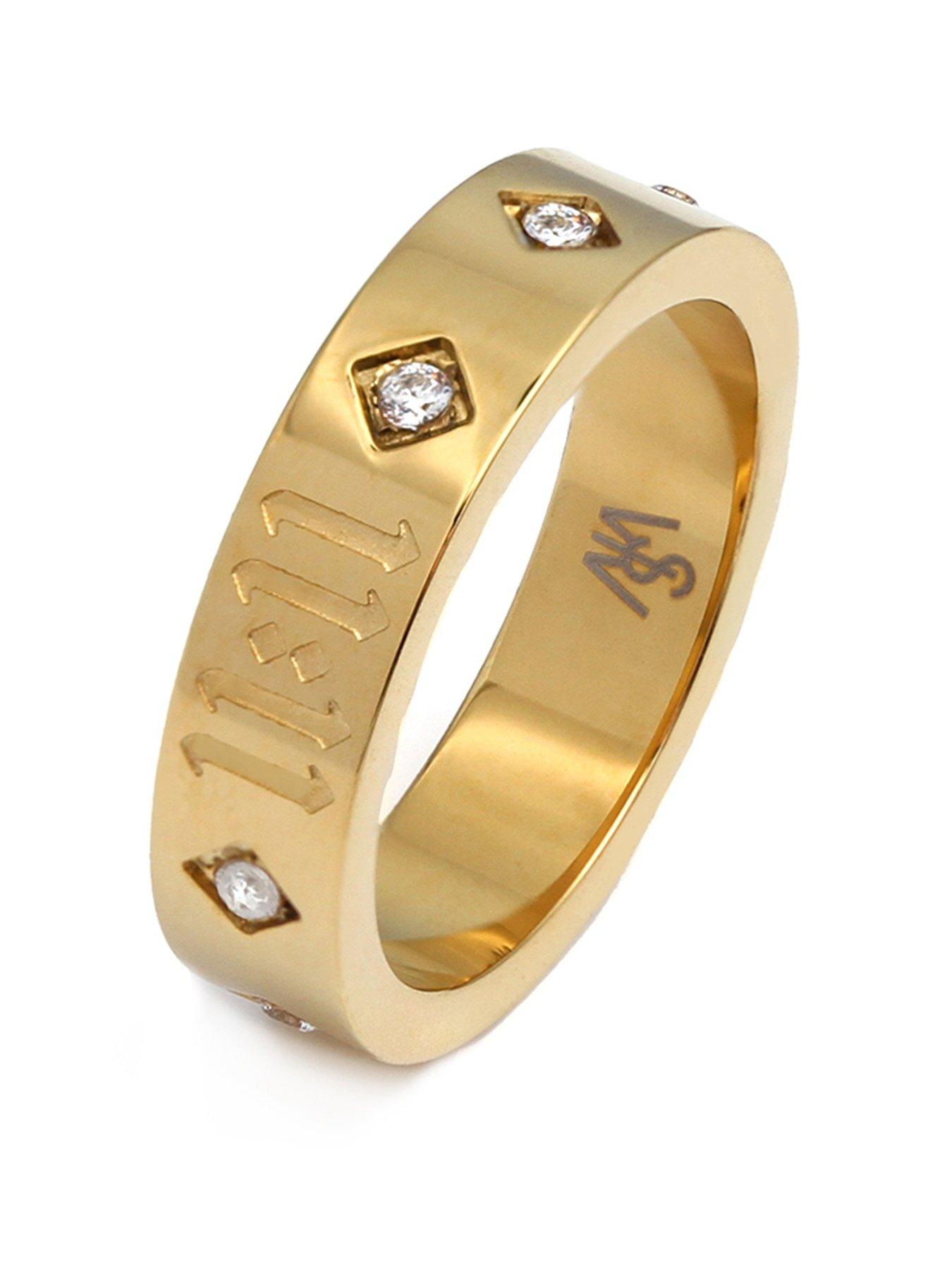 Say It With 11:11 Ring - Yellow Gold