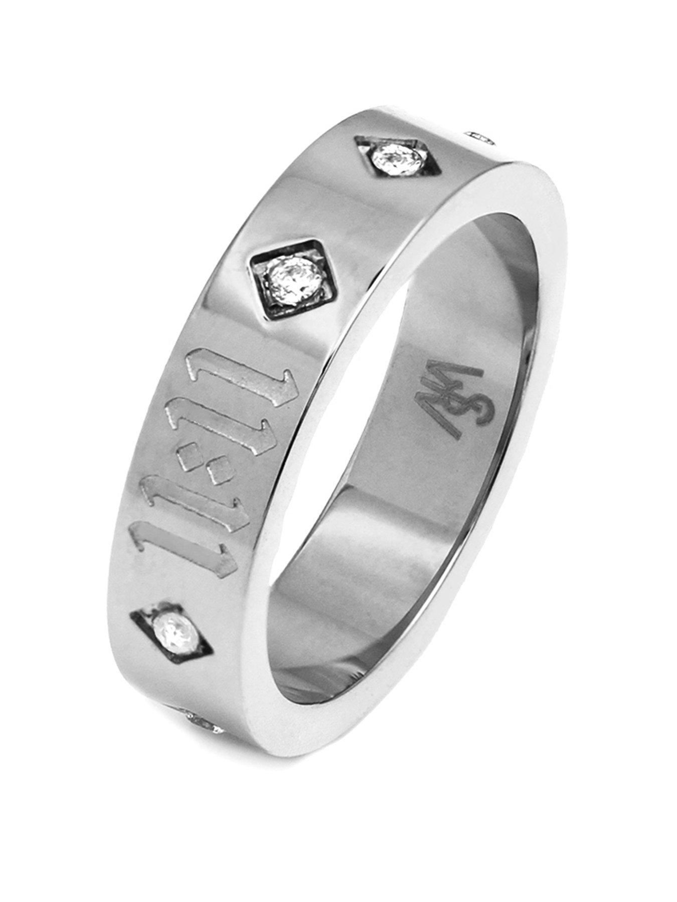 Image 1 of 5 of Say It With 11:11 Ring - Silver
