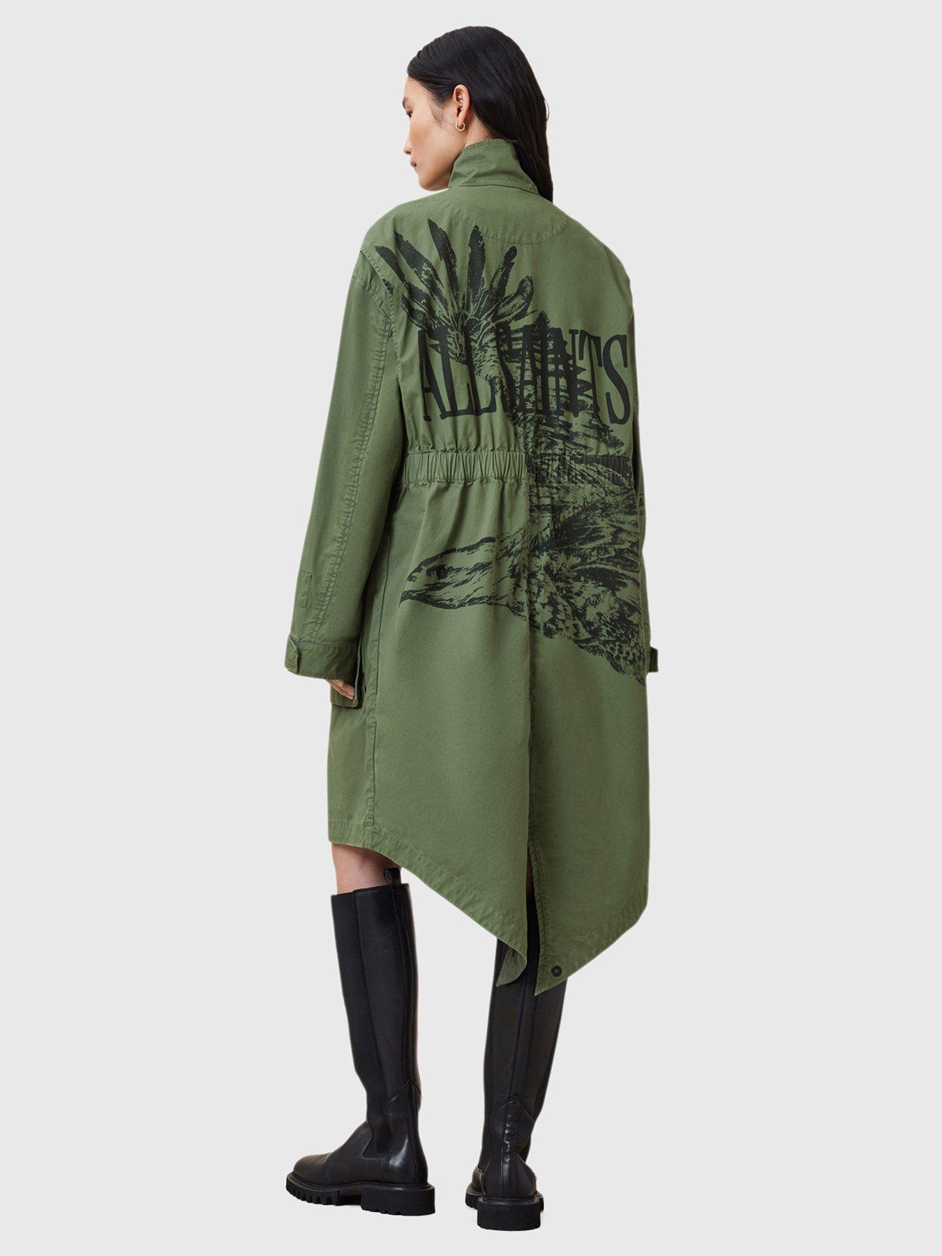 undefined Milla Bird Parka - Dark Green