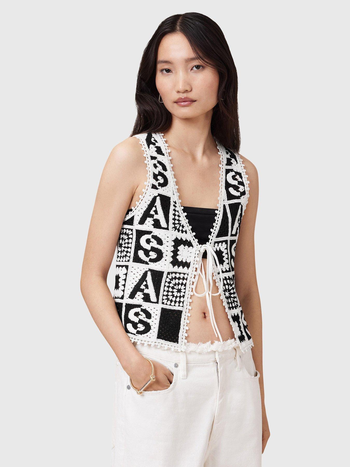 undefined Florence Waistcoat - Black