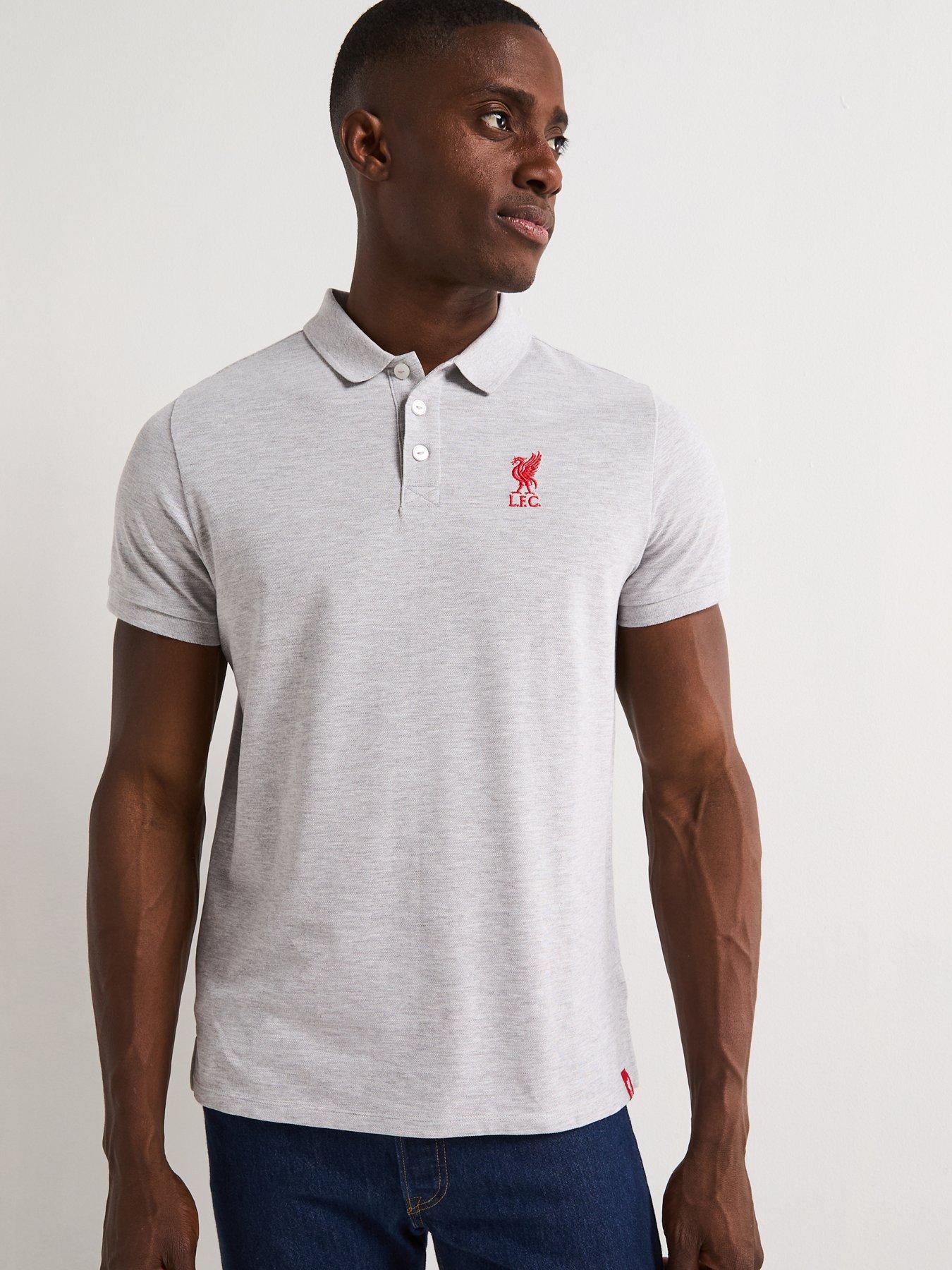 undefined Liverpool LFC Conninsby Polo Top - Grey