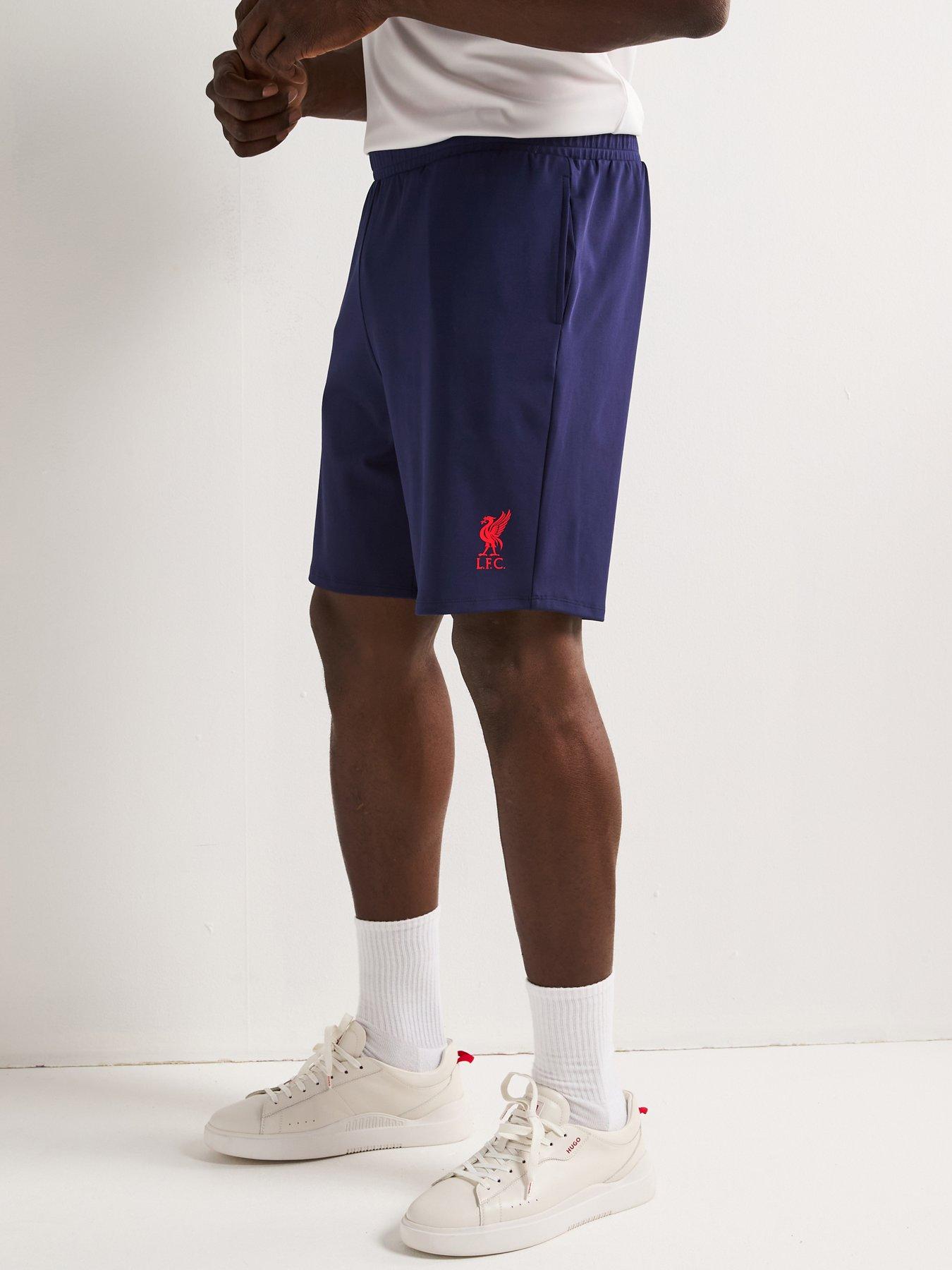 undefined Liverpool FC LFC Shorts - Navy