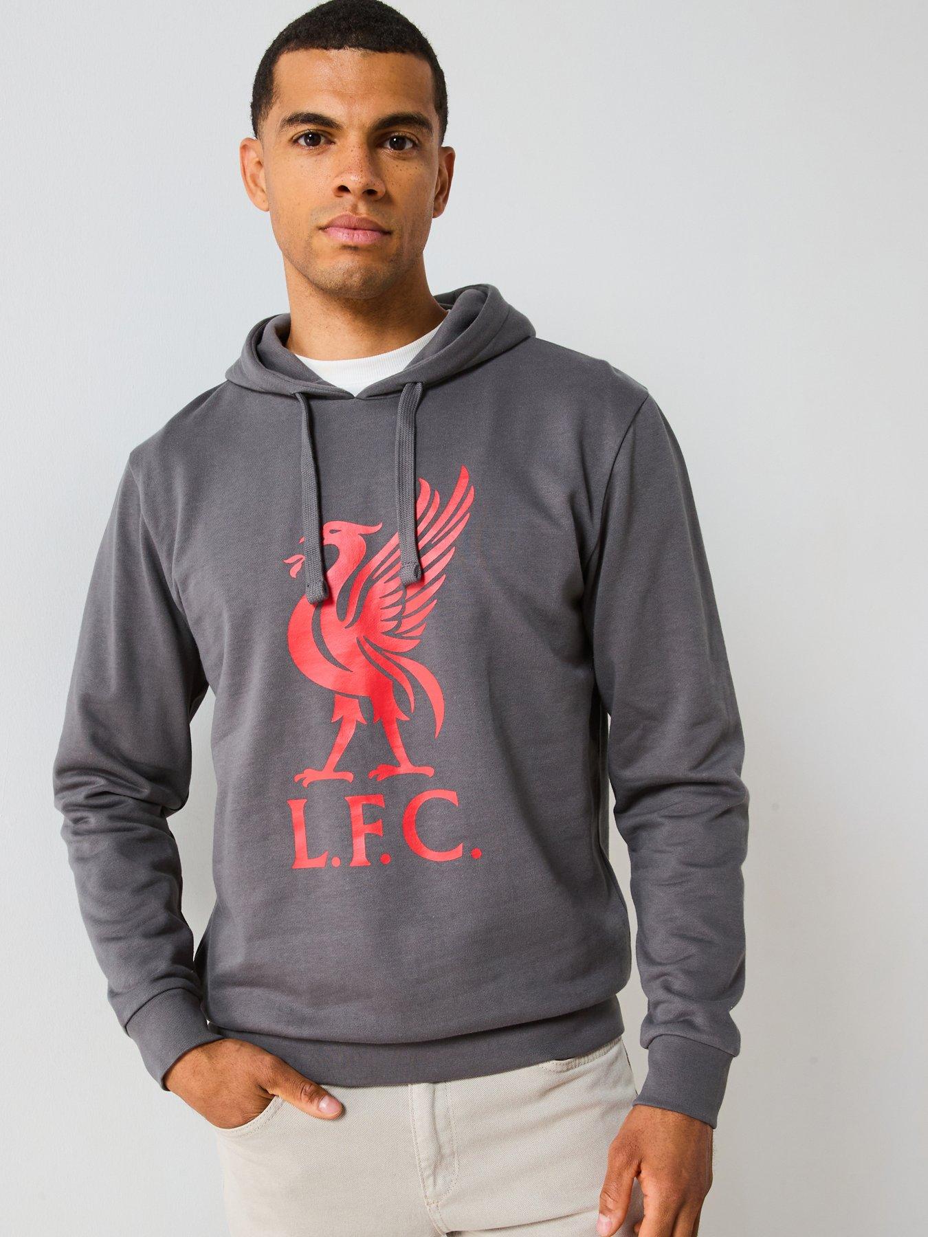 undefined Lfc Liver Bird Hoodie - Charcoal