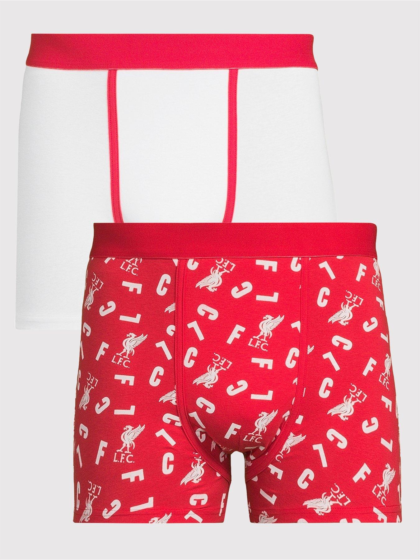 Image 1 of 3 of Liverpool FC LFC 2 Pack Adult Trunks - Multi