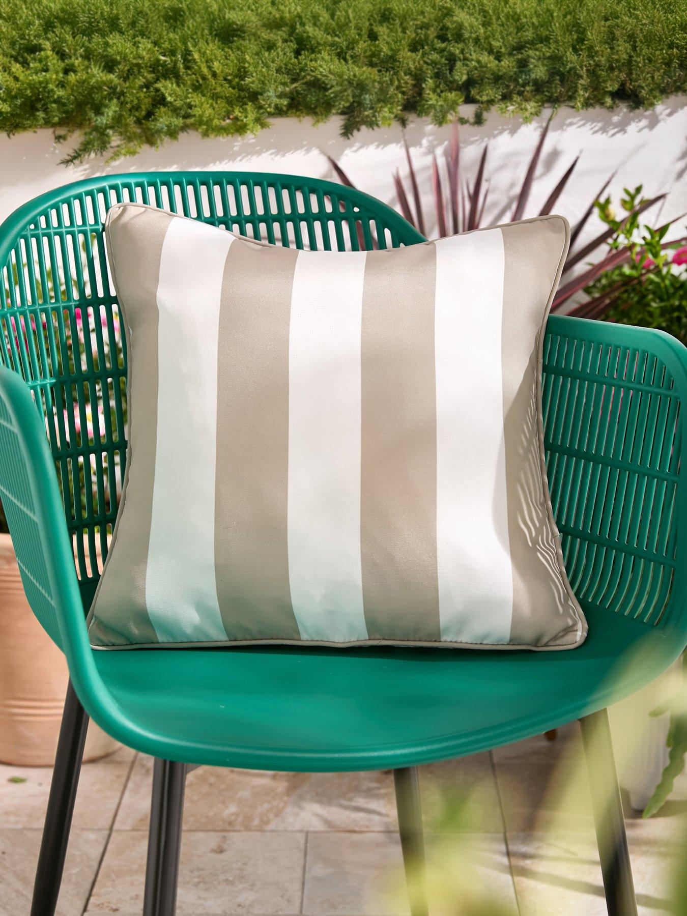 The Very Collection Classic Stripe Showerproof Cushion