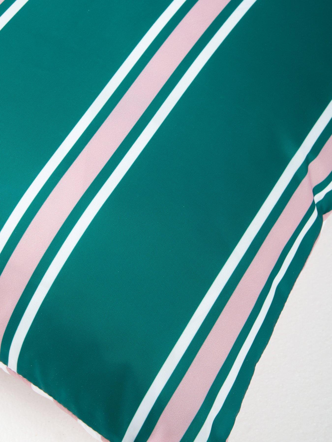 Image 4 of 5 of The Very Collection Stripe Showerproof Cushion