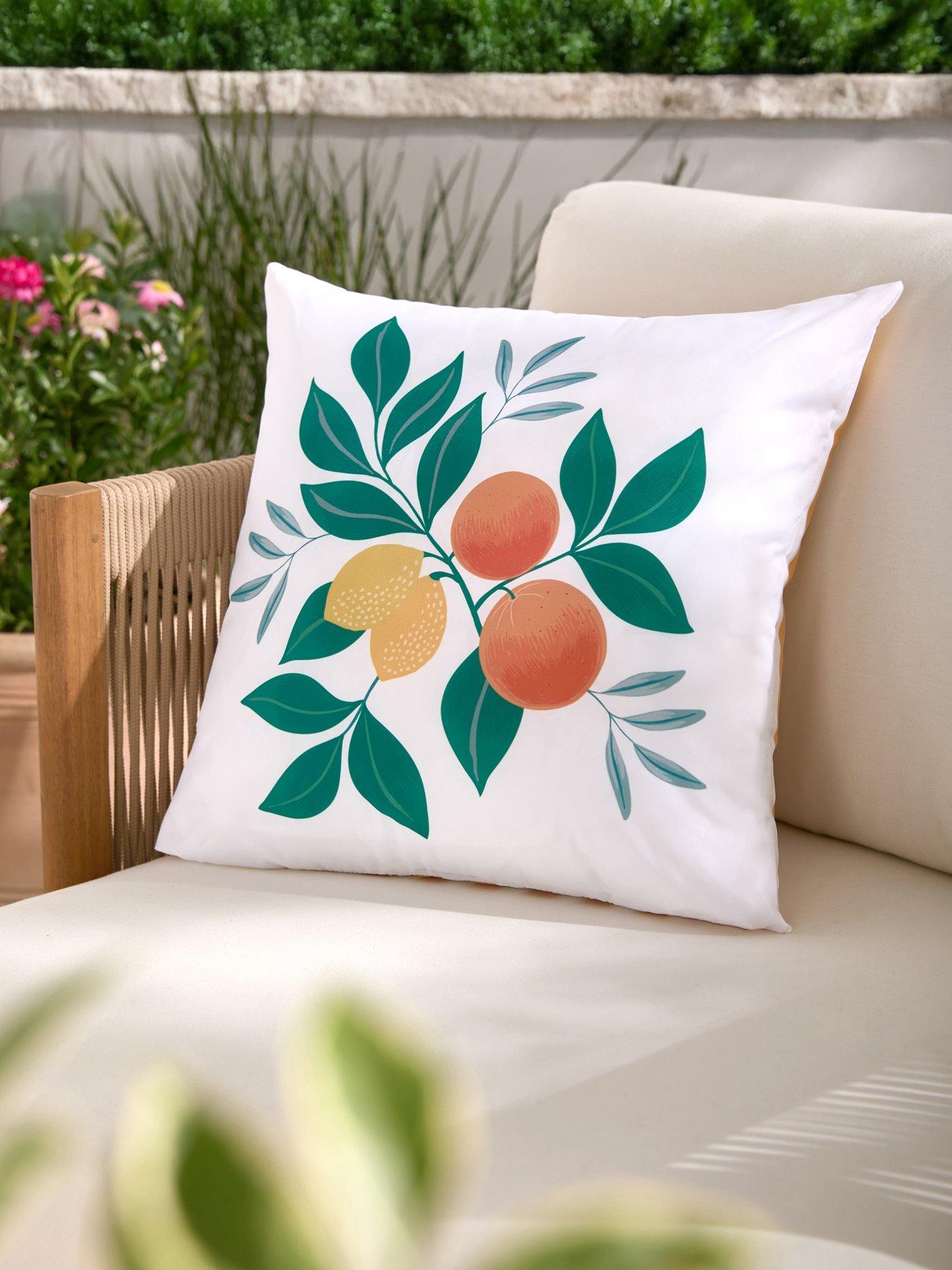 undefined Citrus Fruits Showerproof Cushion