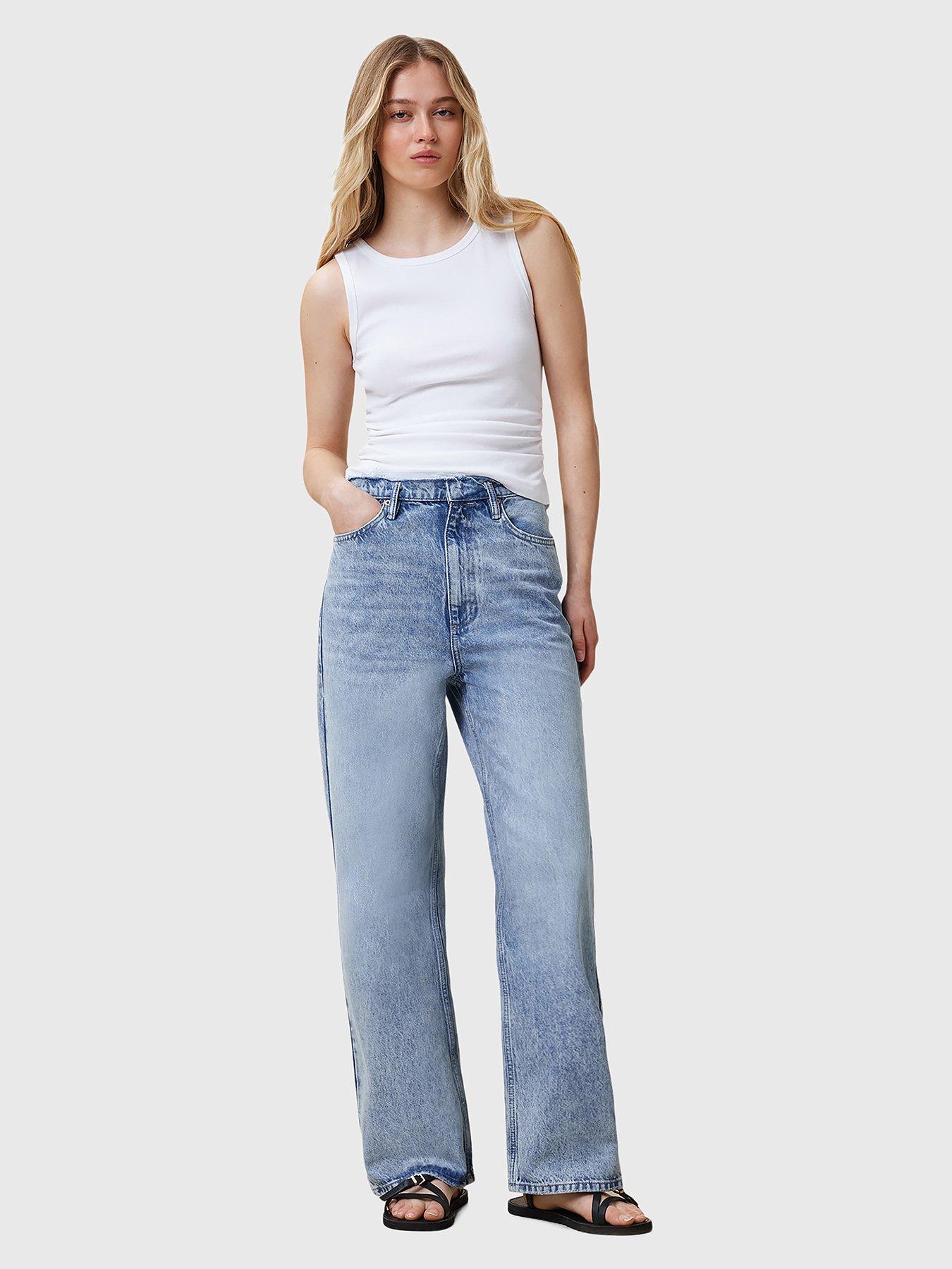 undefined Blake Fray Jean - Blue
