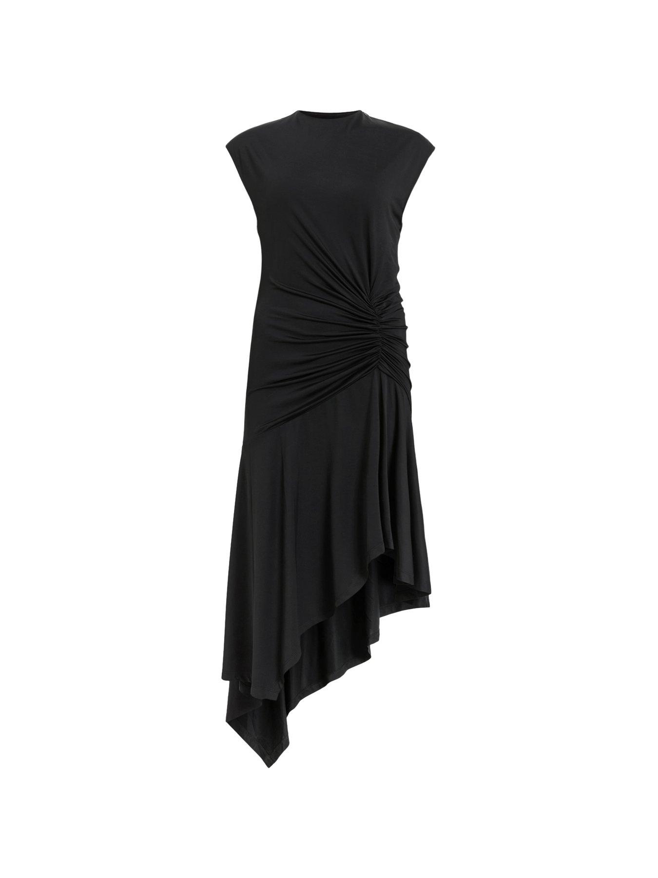Image 5 of 5 of AllSaints Annalie Dress - Black