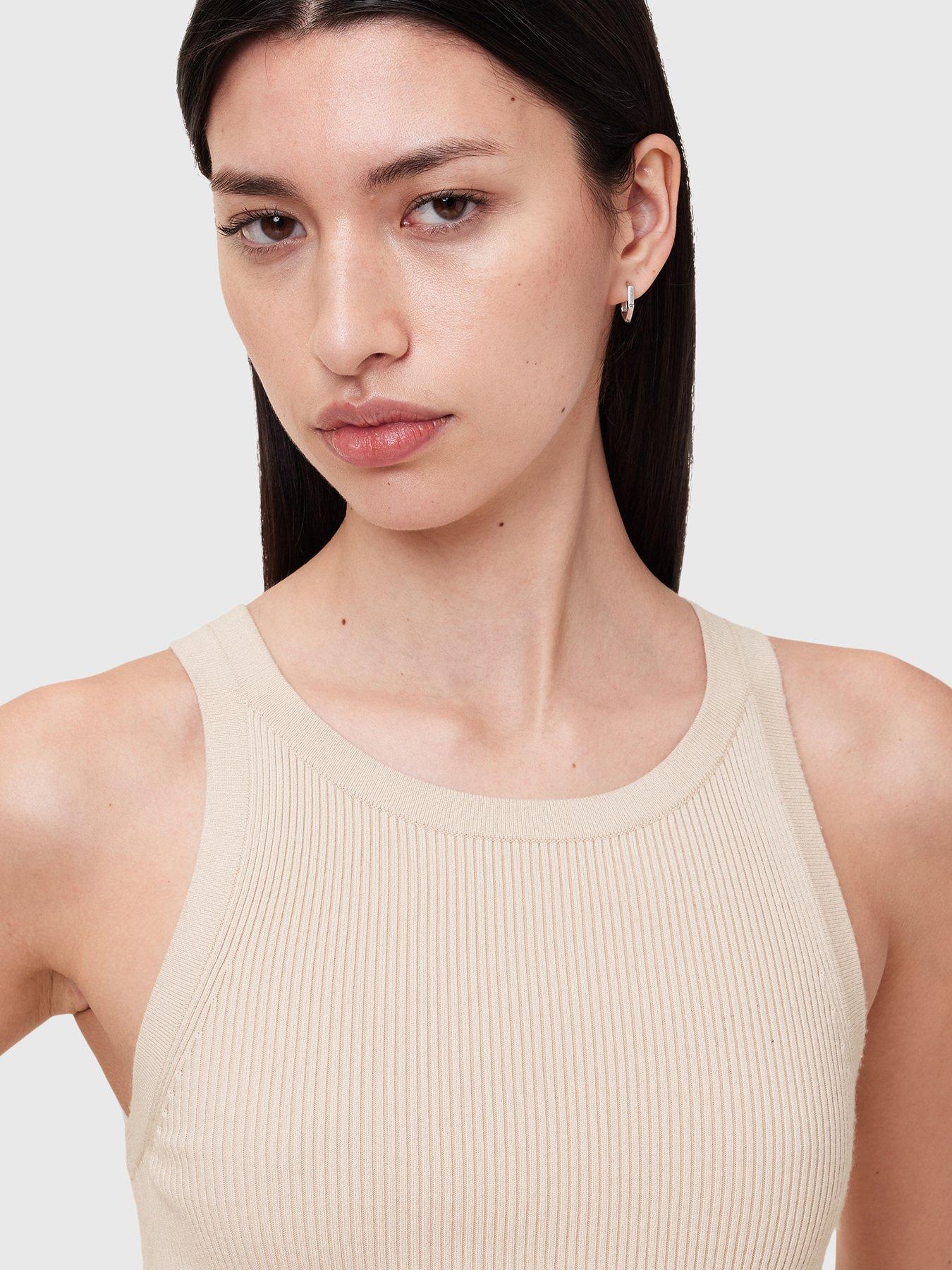Image 5 of 6 of AllSaints Zenia Dress - White