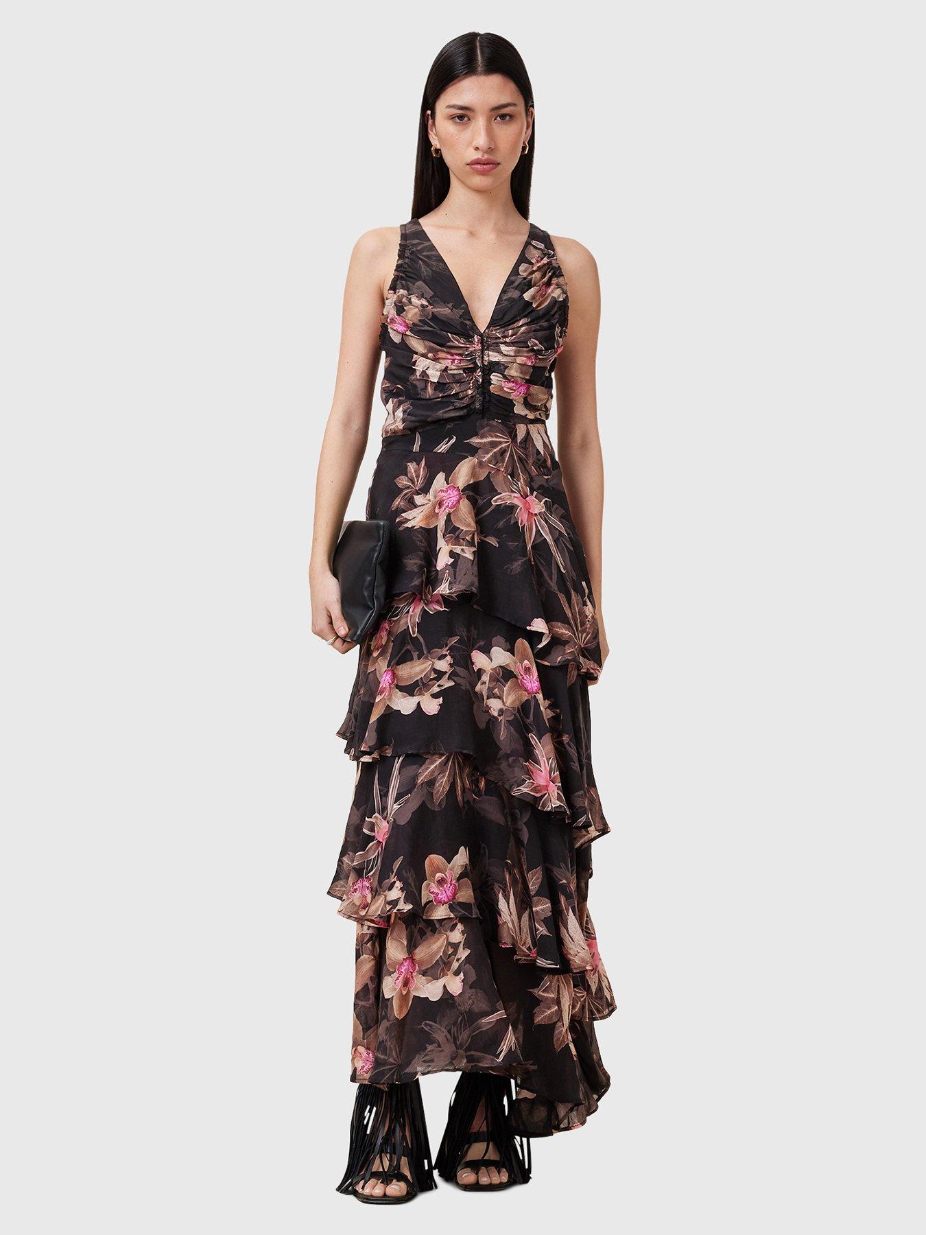 undefined Cali Maxi Dress - Black