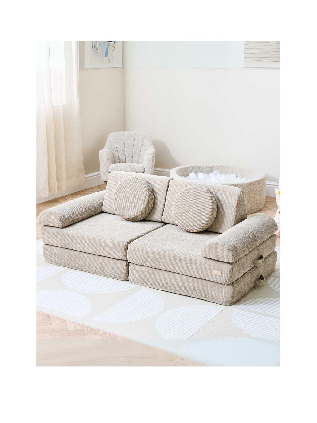 Image 1 of 6 of Tutti Bambini Playrama Montessori Kids Play&nbsp;Sofa - Mushroom