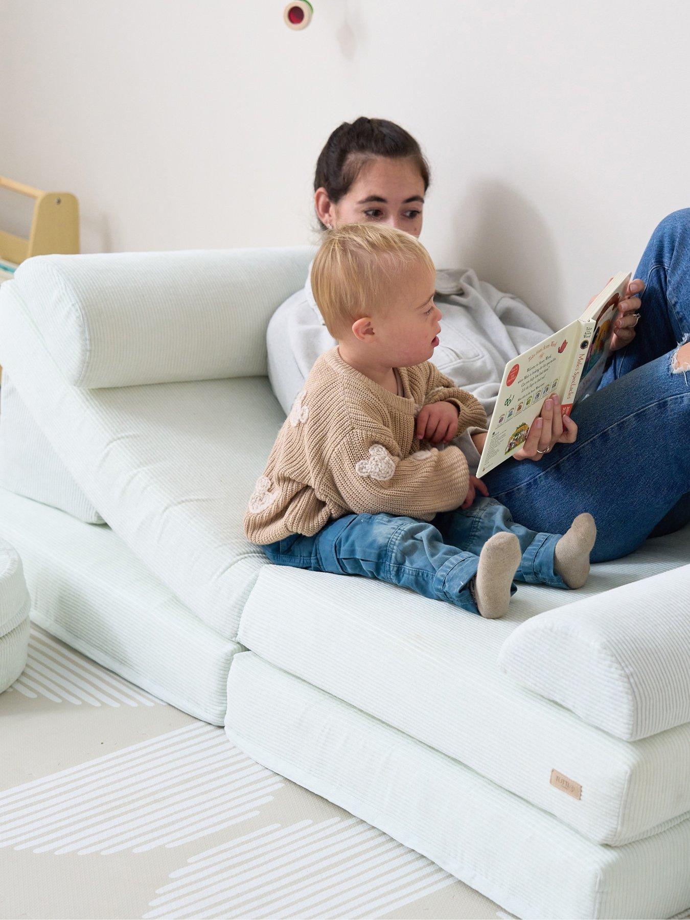 Tutti Bambini Playrama Montessori Kids Play Sofa - Sea Mist | Very