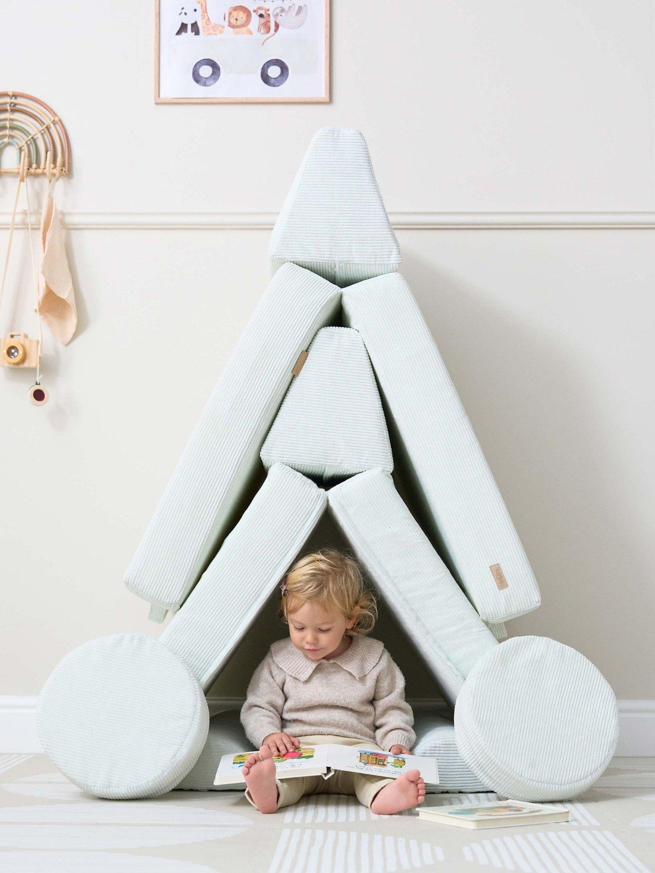 Image 5 of 7 of Tutti Bambini Playrama Montessori Kids Play Sofa - Sea Mist
