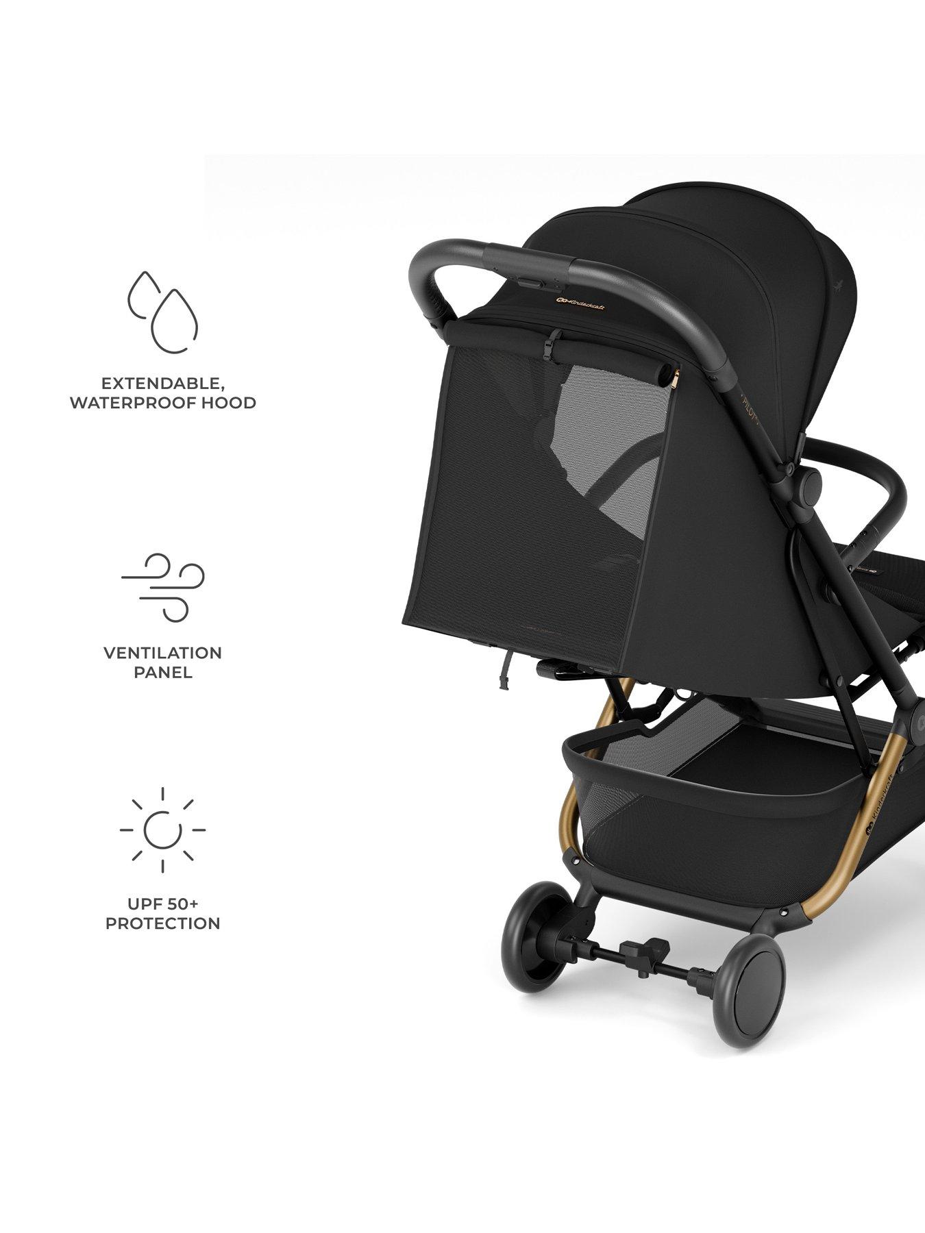 Image 4 of 7 of Kinderkraft Pilot Compact Pushchair - Black