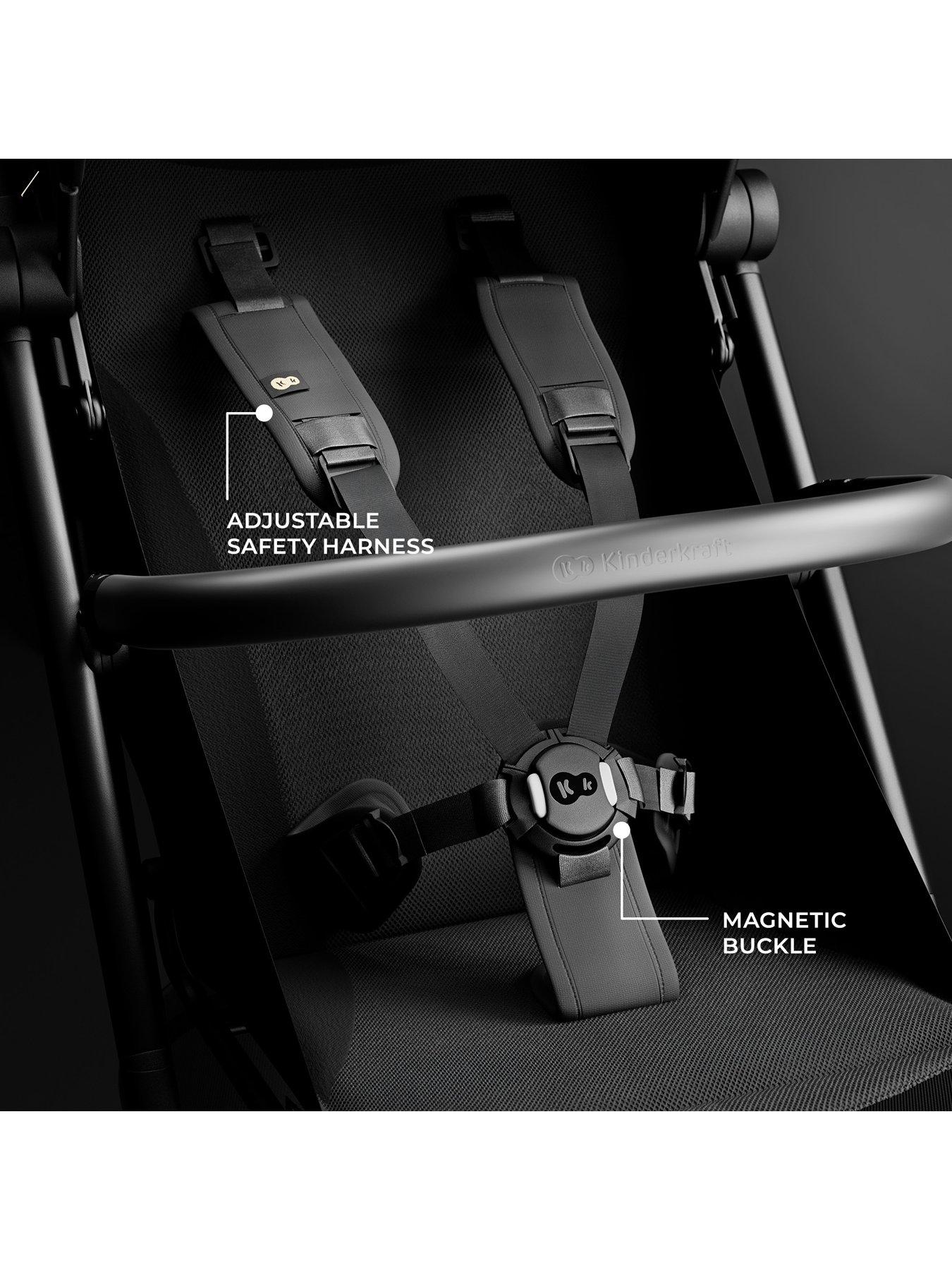 Image 6 of 7 of Kinderkraft Pilot Compact Pushchair - Black