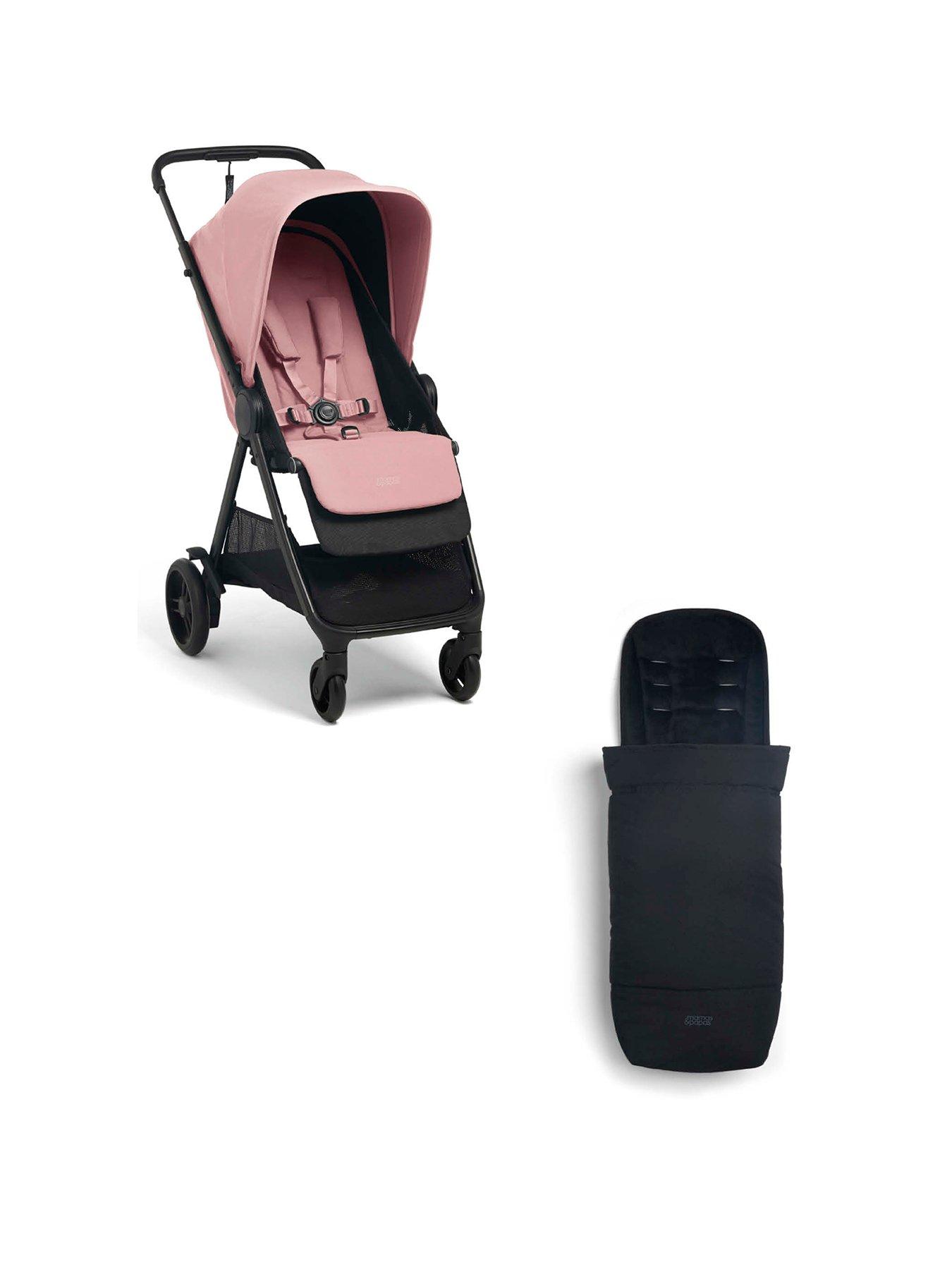 undefined Libro Pushchair & Footmuff Peony Bundle
