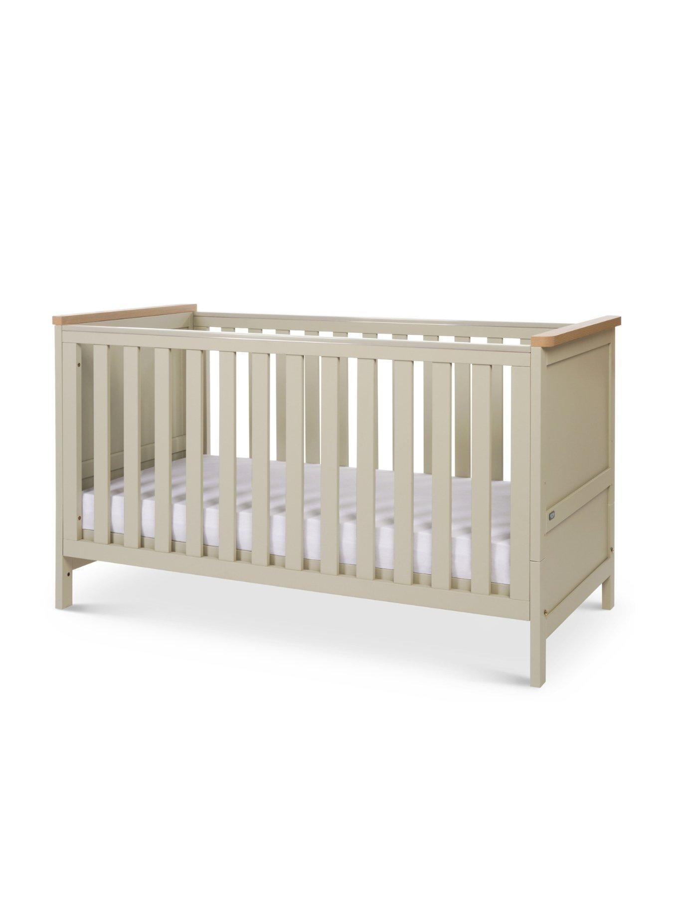 Image 5 of 7 of Tutti Bambini Misha Cot Bed - Mushroom / Golden Oak