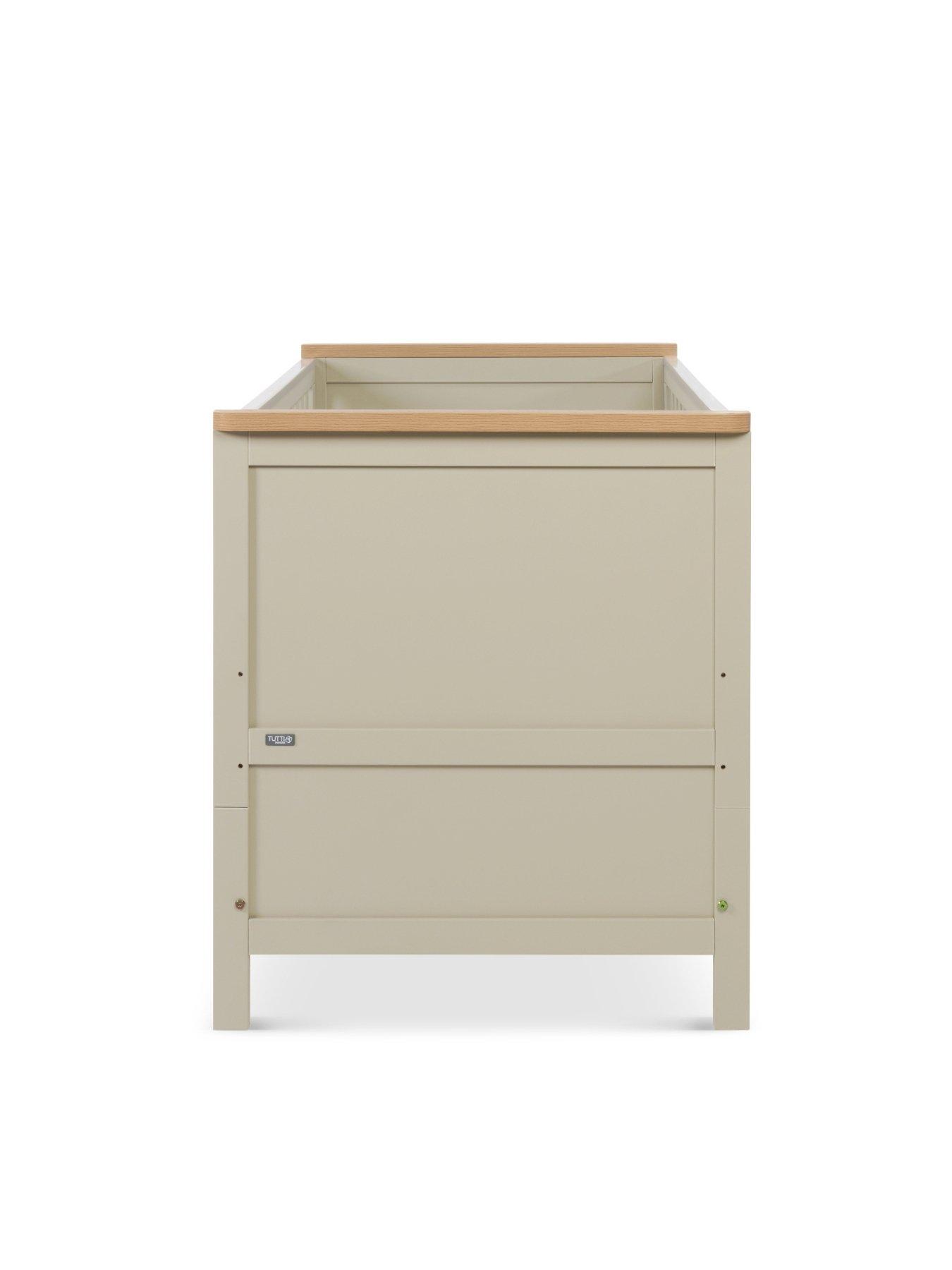 Image 6 of 7 of Tutti Bambini Misha Cot Bed - Mushroom / Golden Oak