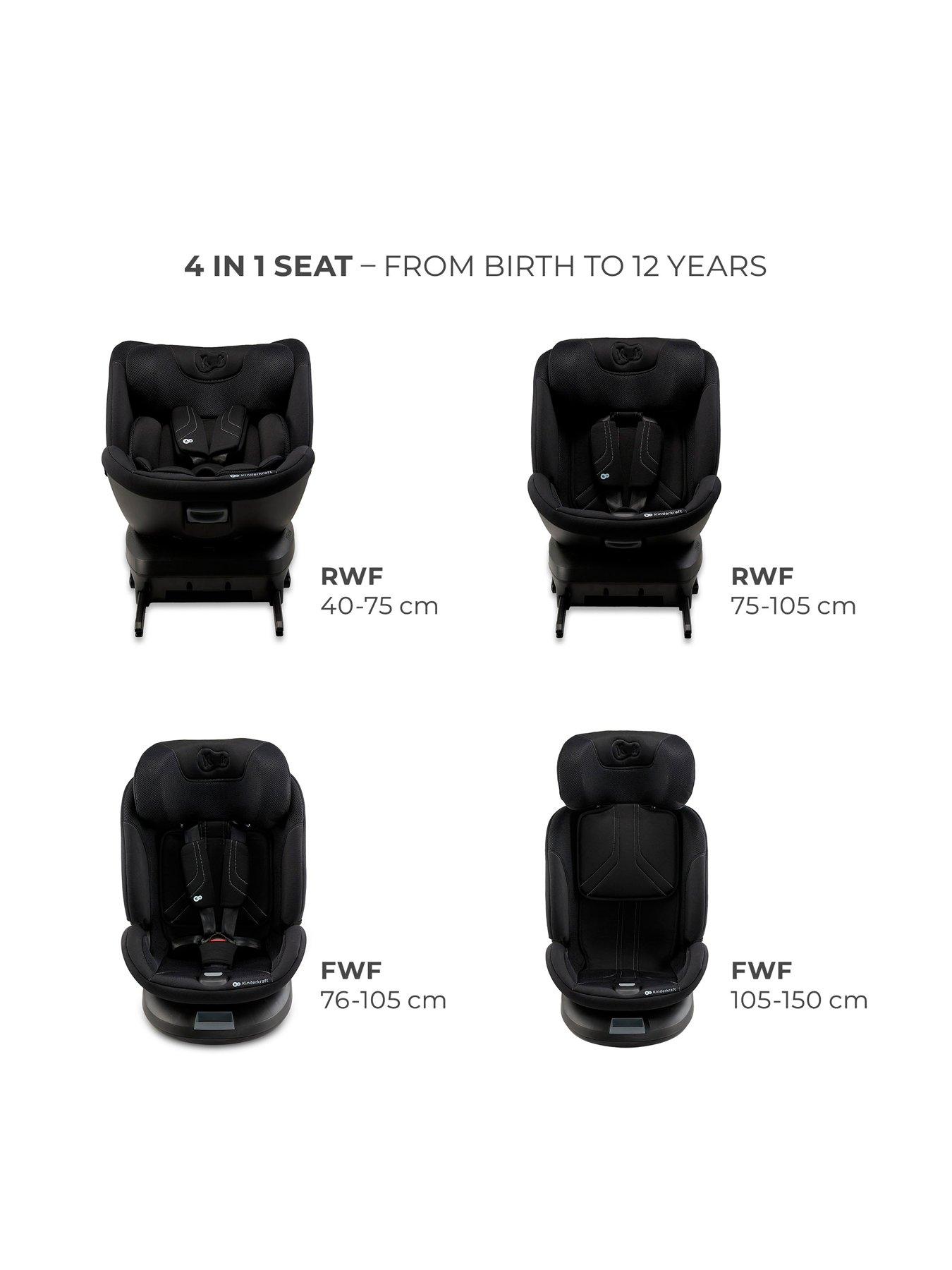 Image 2 of 6 of Kinderkraft XPEDITION 3 I-Size Car Seat - Black