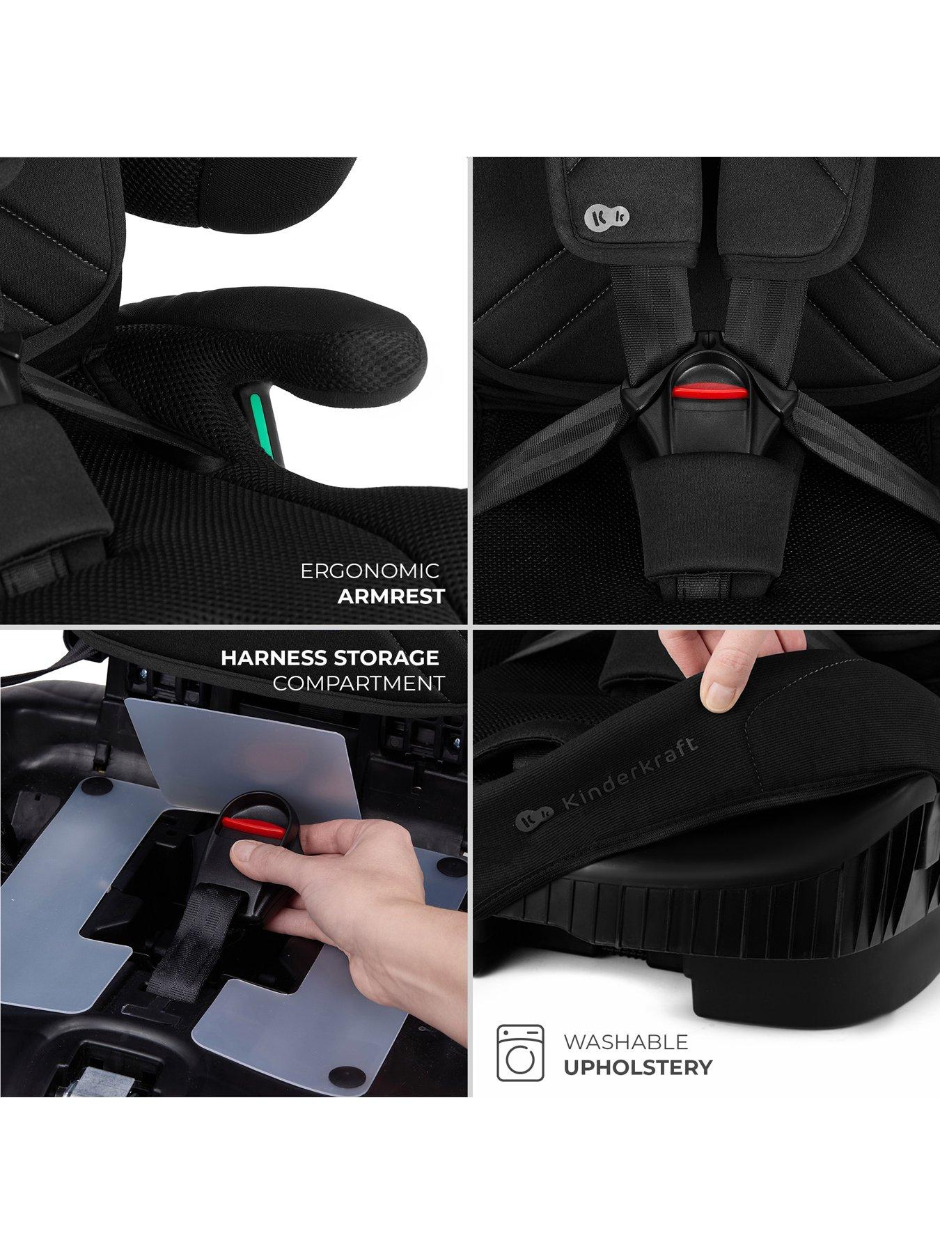 Image 6 of 8 of Kinderkraft FIX2GO I-Size Car Seat - Black