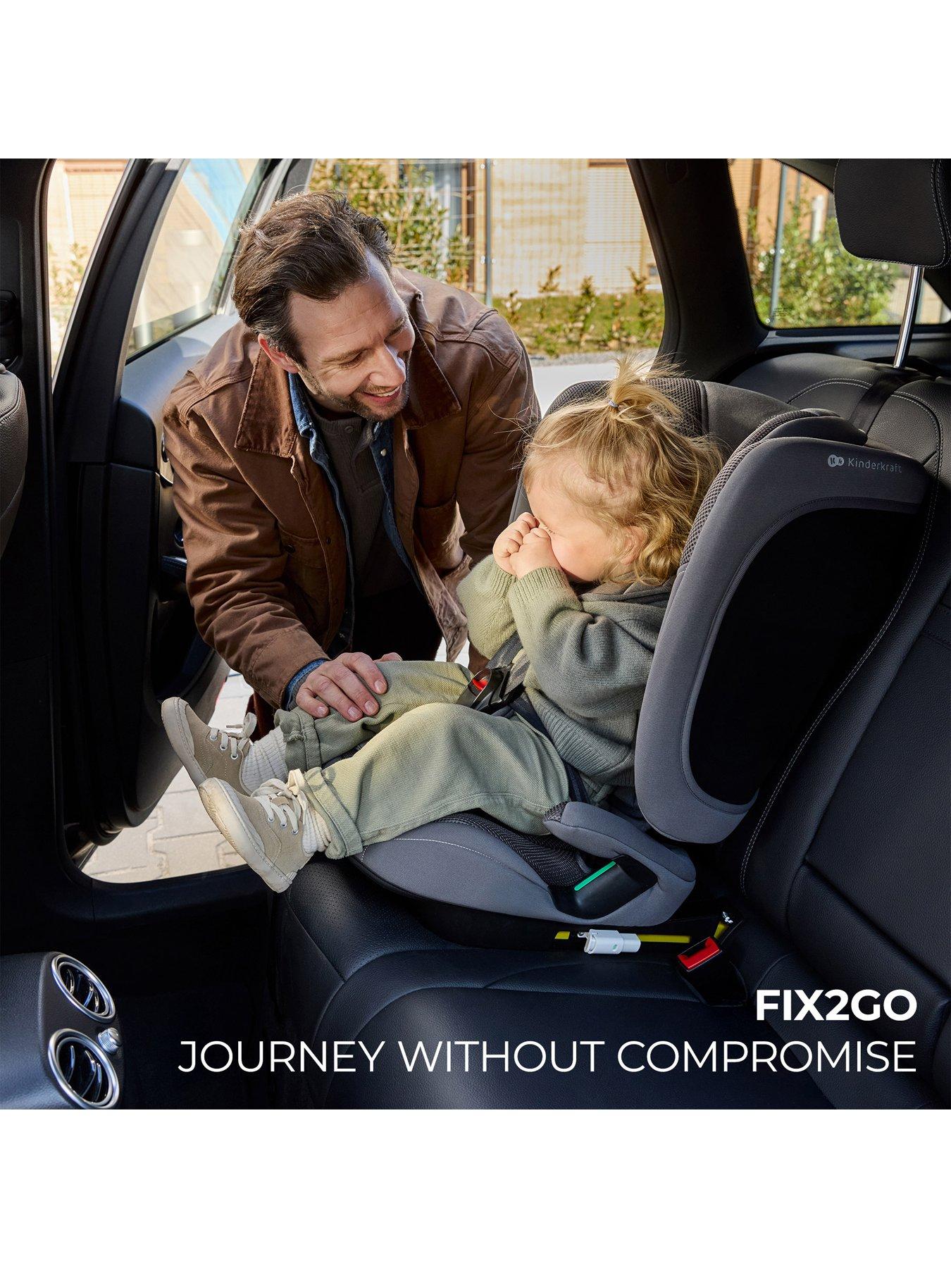 Image 7 of 8 of Kinderkraft FIX2GO I-Size Car Seat - Black