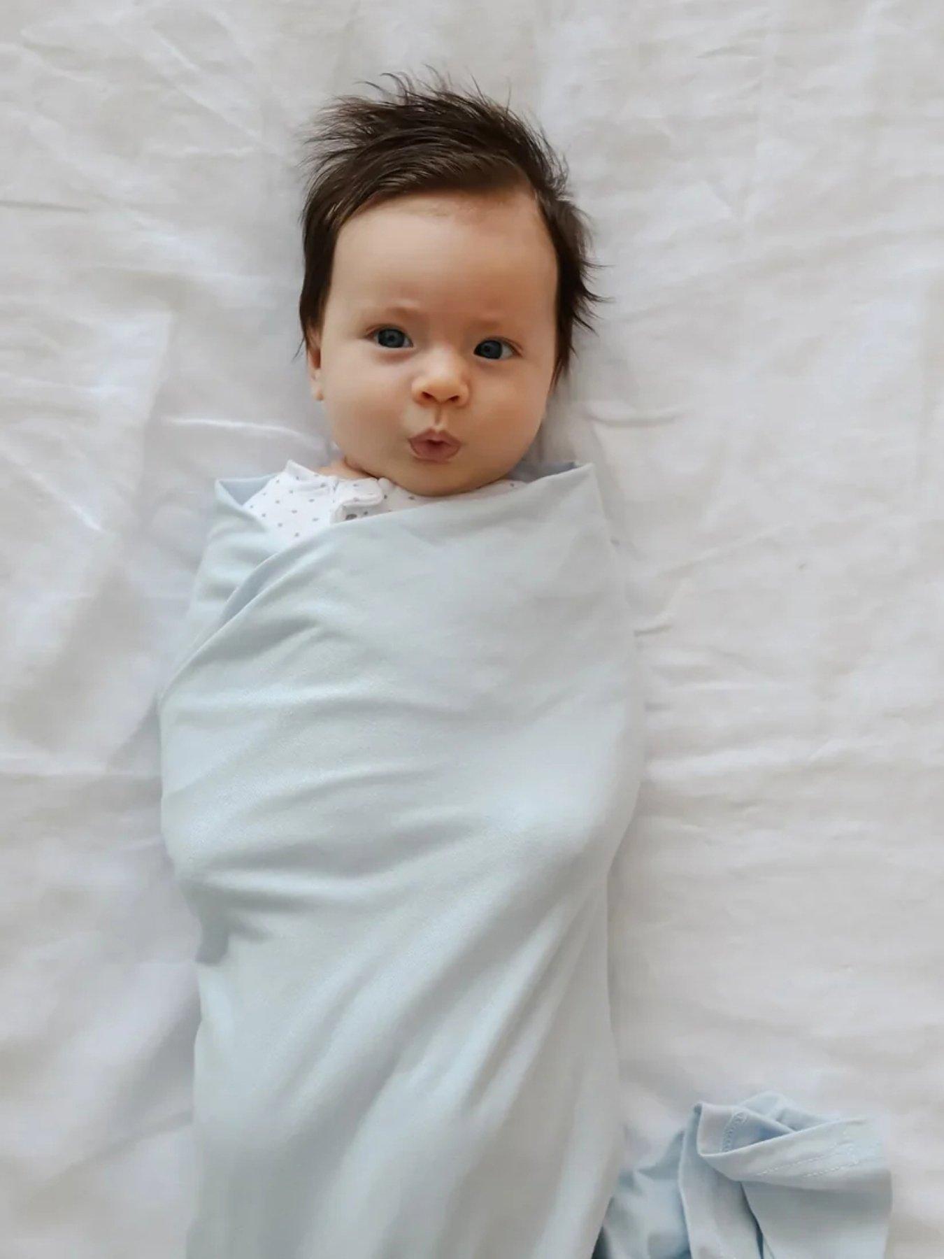 Snuggle Me Baby Swaddle - Bluebell