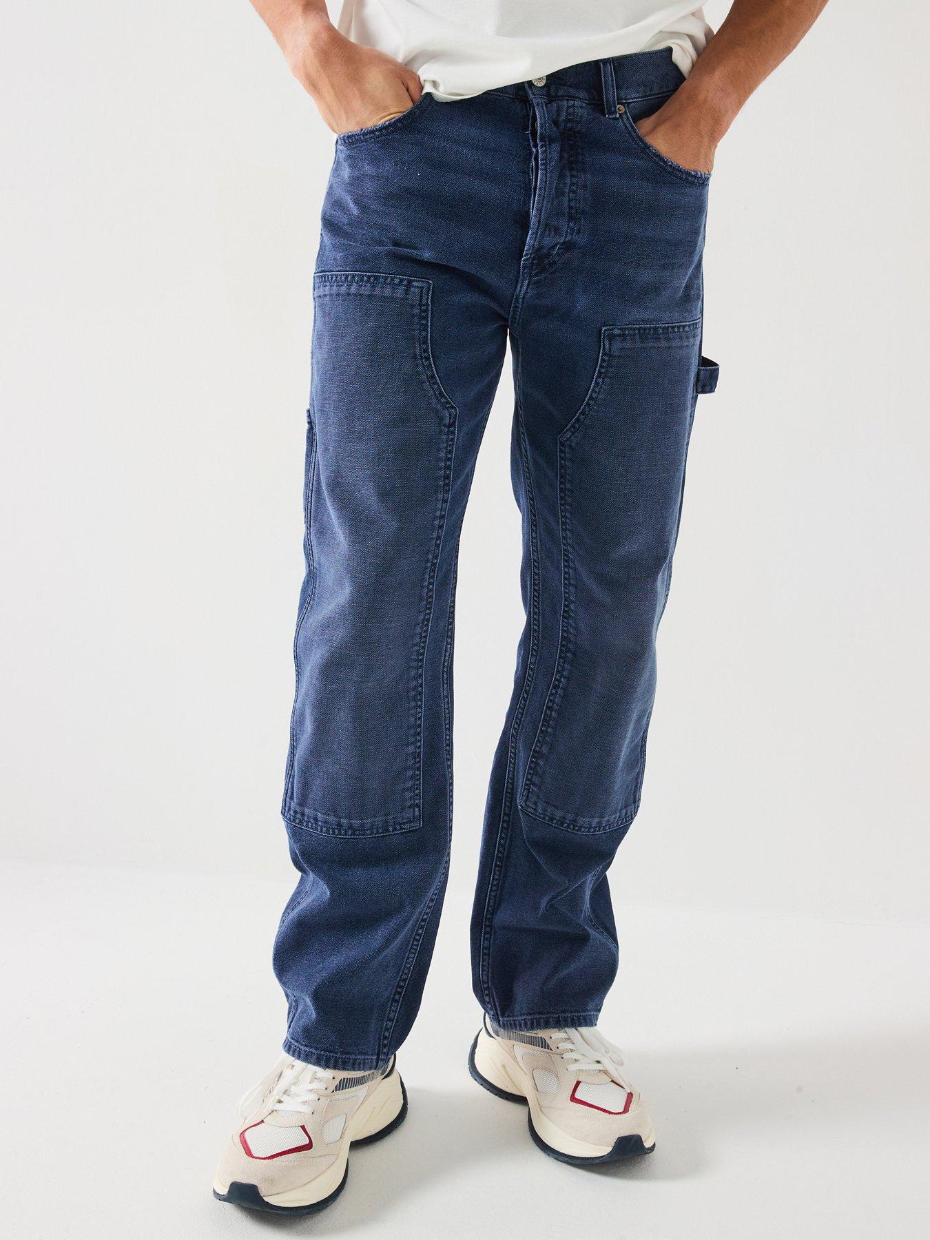 Tommy Jeans Otis Regular Fit Carpenter Jeans - Blue