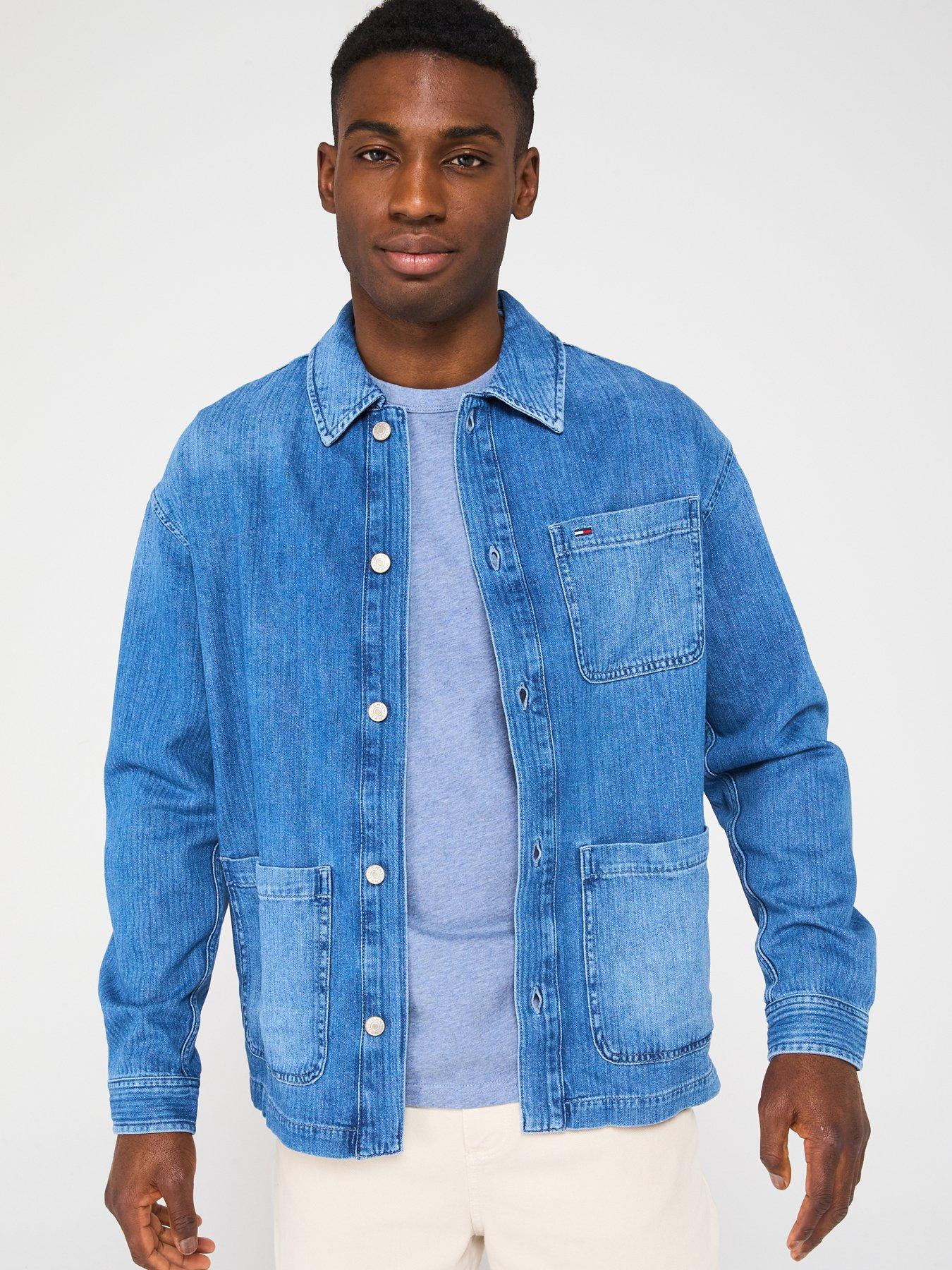 Tommy Jeans Chore Field Lightweight Denim Jacket - Blue