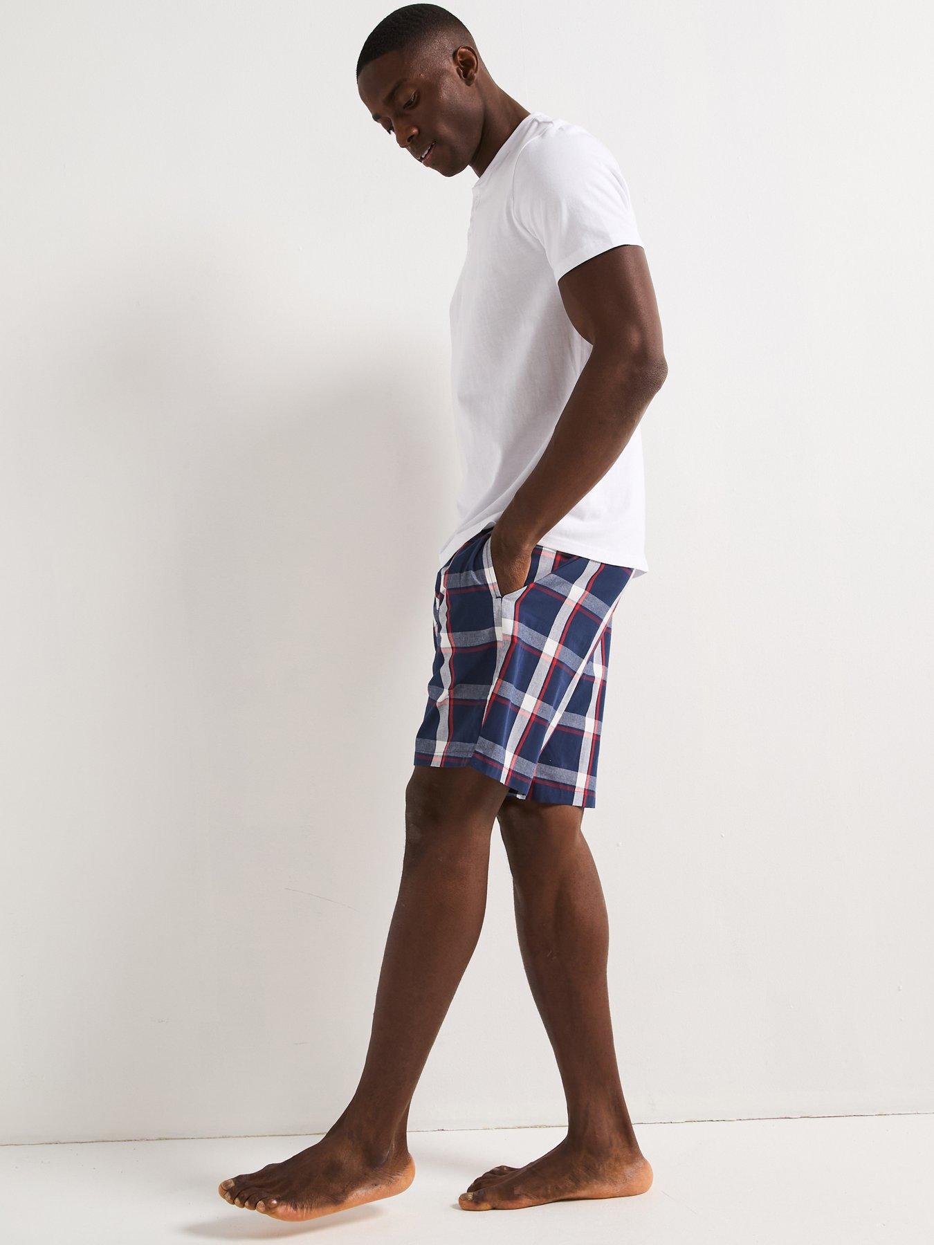 undefined Pure Cotton Short Pyjama Set - Blue