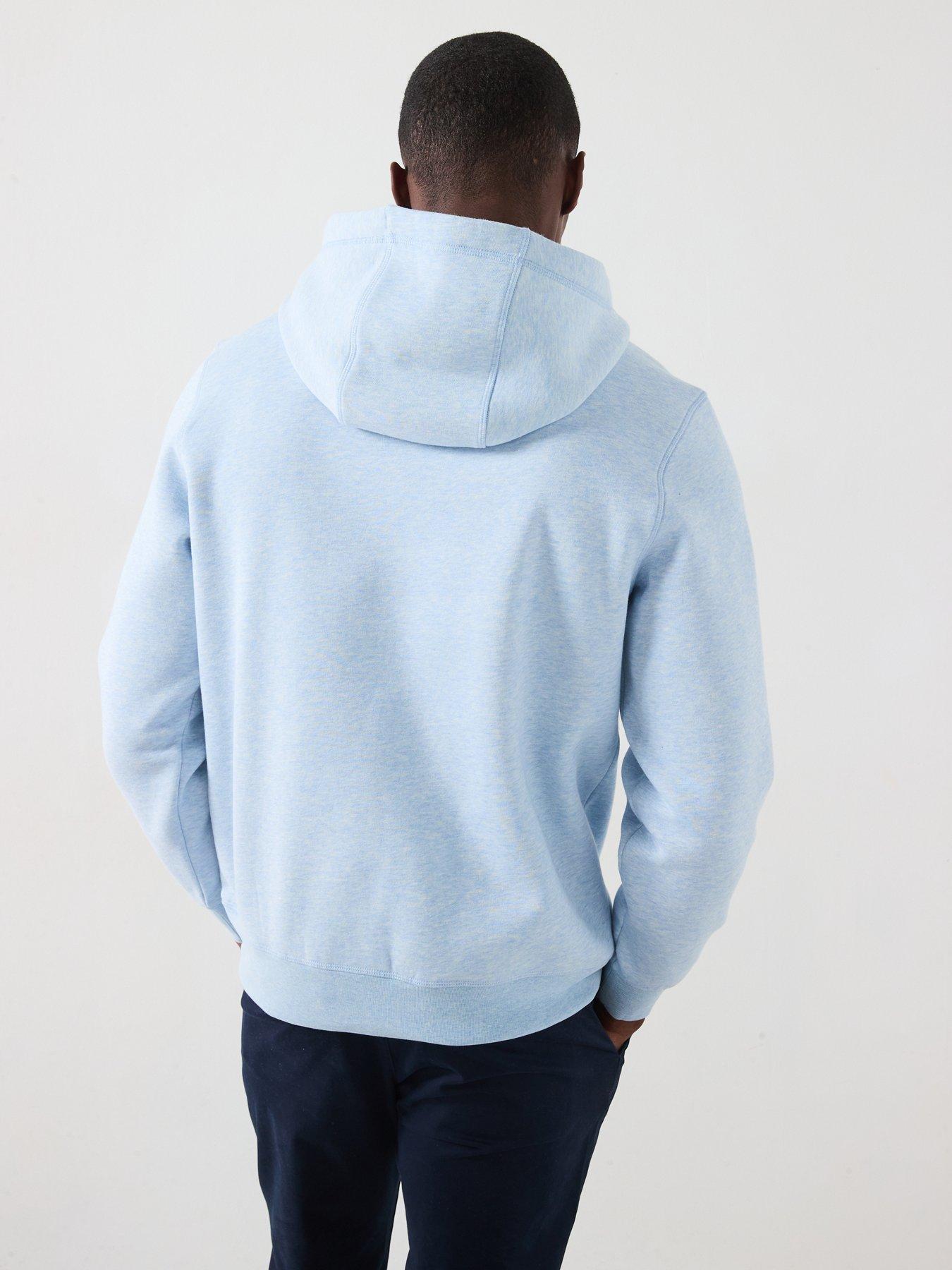 Image 2 of 6 of Tommy Hilfiger Logo Hoodie - Light Blue