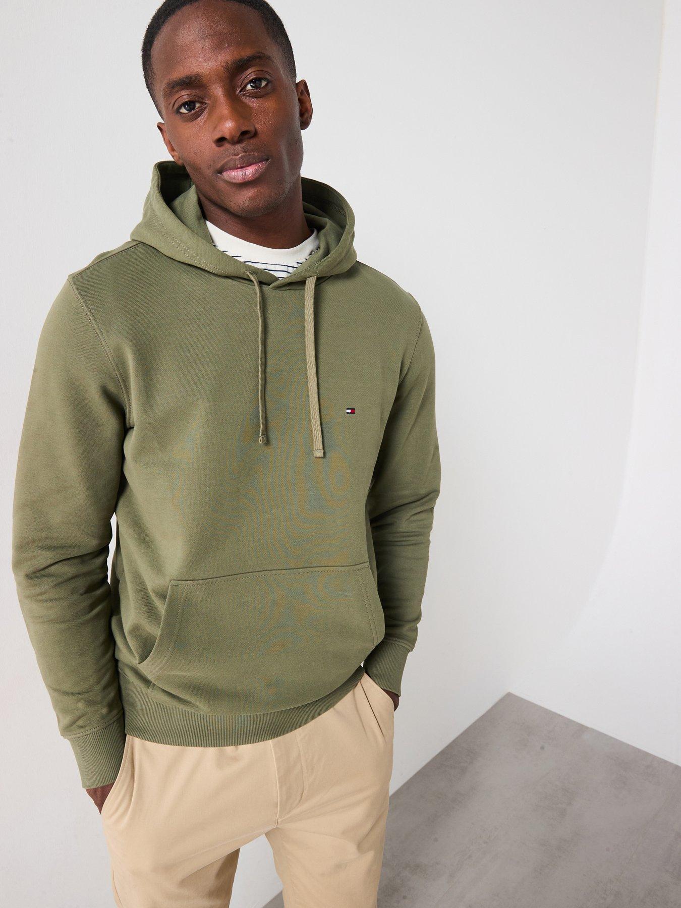 undefined Essential Terry Hoodie - Green