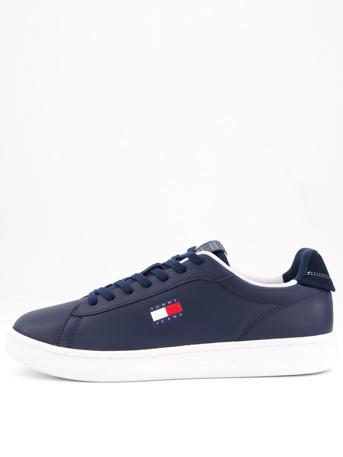 Image 1 of 7 of Tommy Jeans Archive '98 Cupsole Trainers - Navy