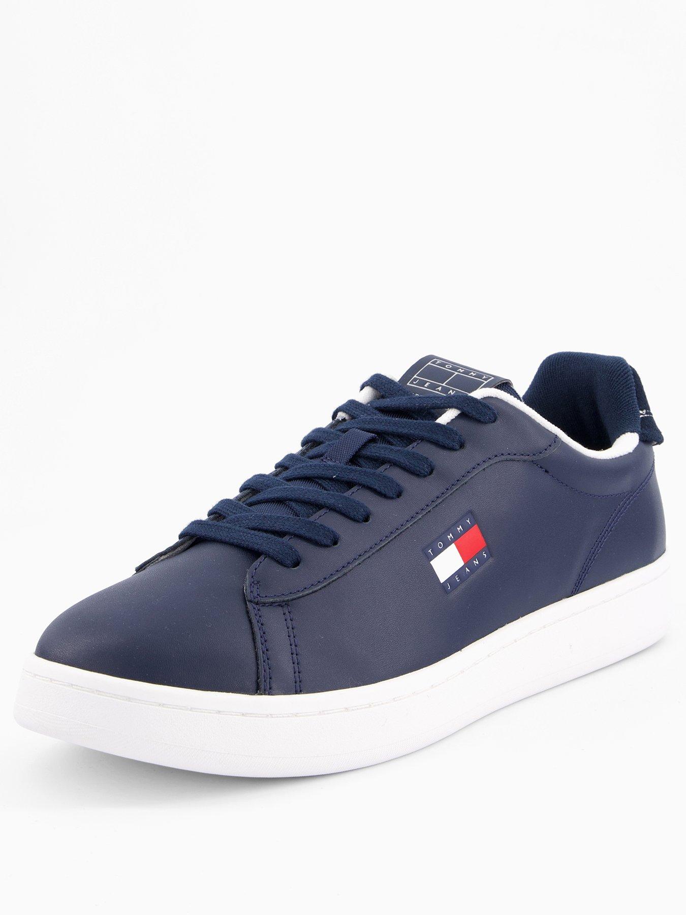 Image 2 of 7 of Tommy Jeans Archive '98 Cupsole Trainers - Navy