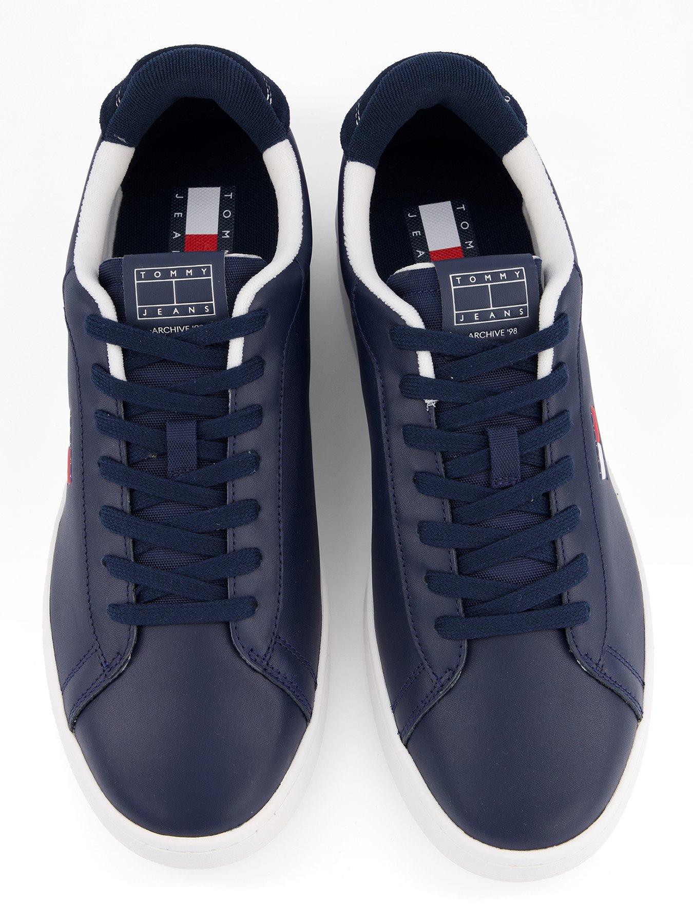 Image 3 of 7 of Tommy Jeans Archive '98 Cupsole Trainers - Navy