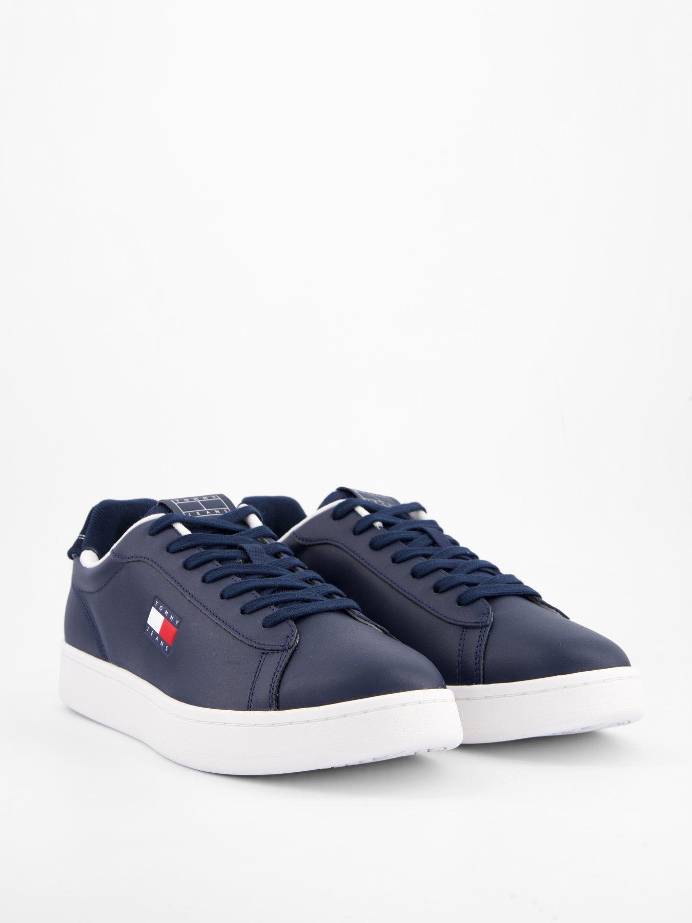 Image 6 of 7 of Tommy Jeans Archive '98 Cupsole Trainers - Navy