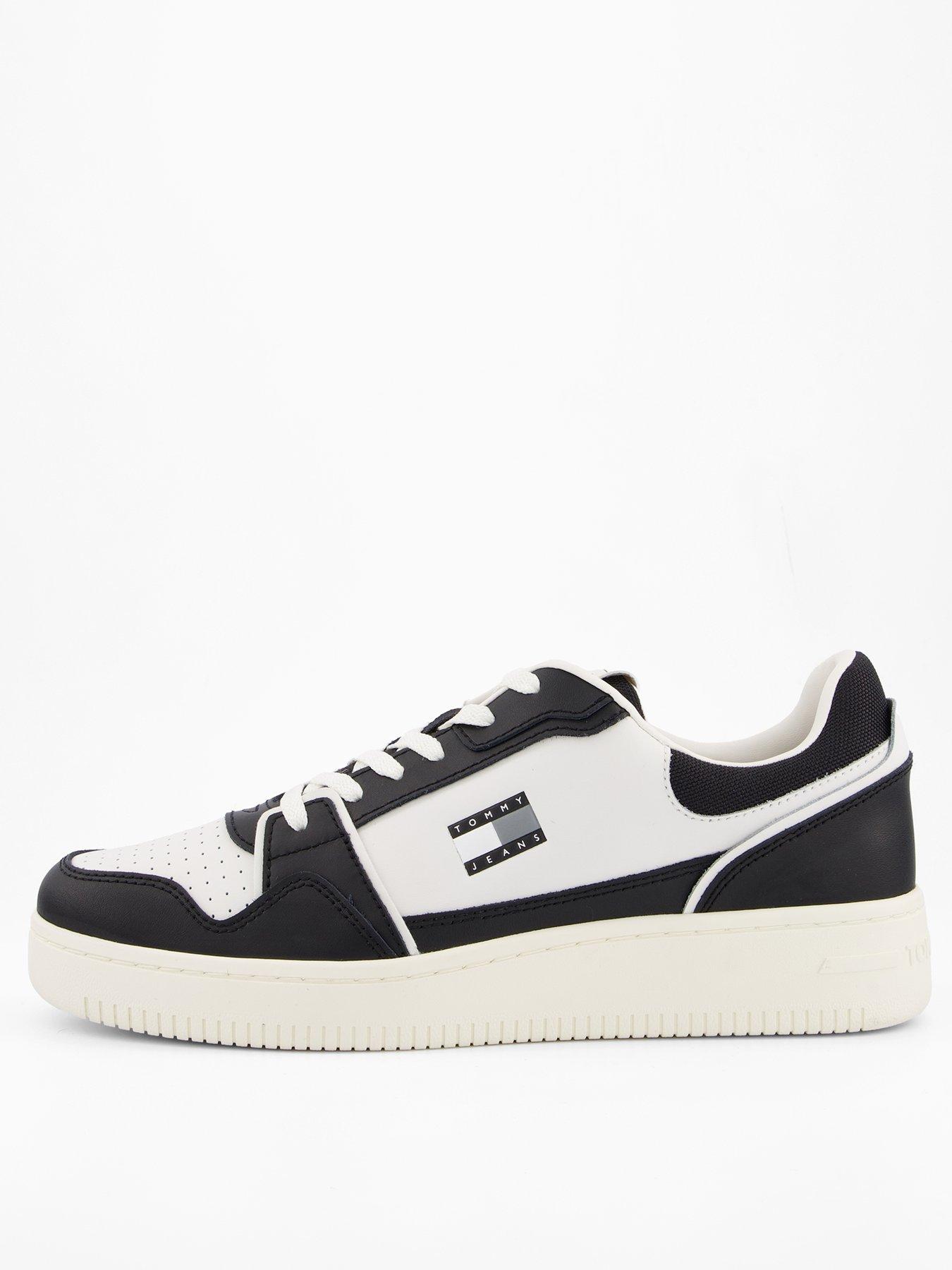 undefined Retro Basket Trainers - Black