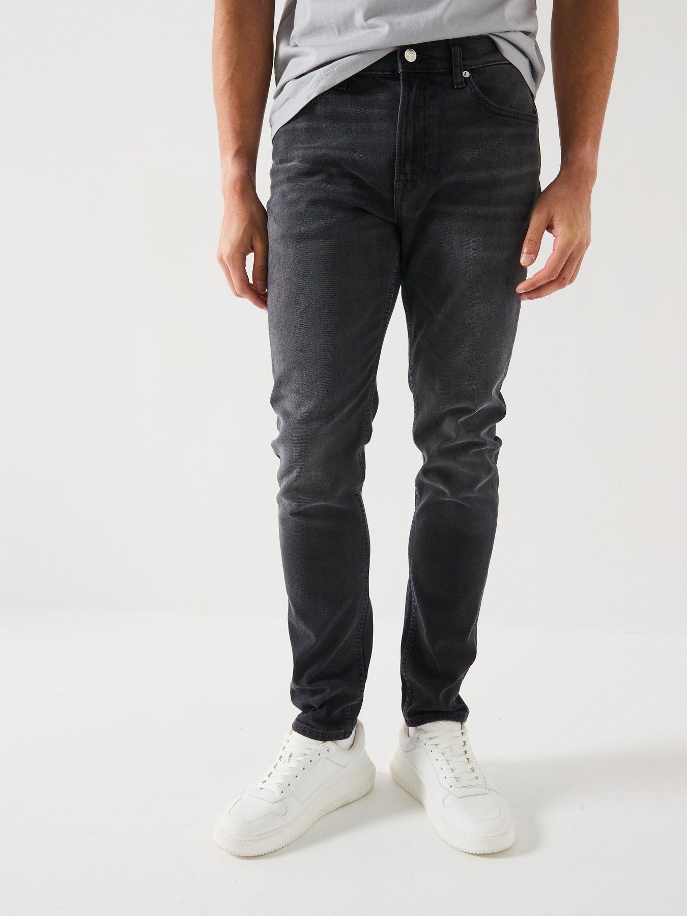 undefined Slim Taper Jeans - Black