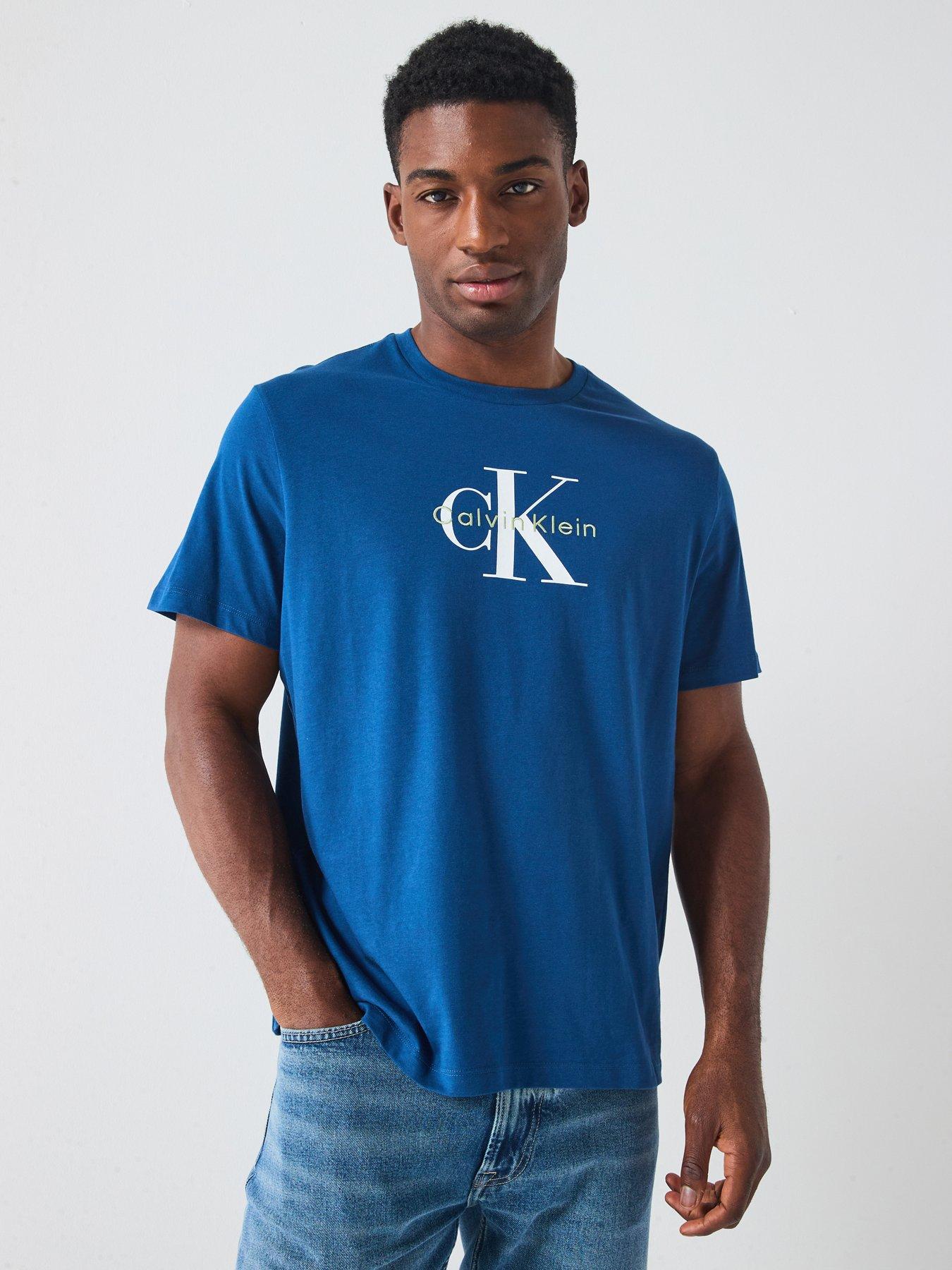 undefined Short Sleeve Hero Monologo T-Shirt 20S - Blue
