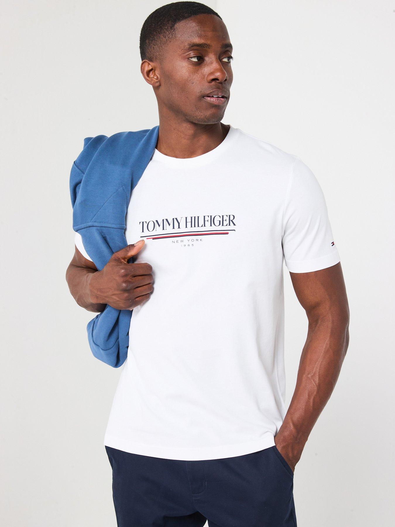 undefined Large Centre Logo T-Shirt - White