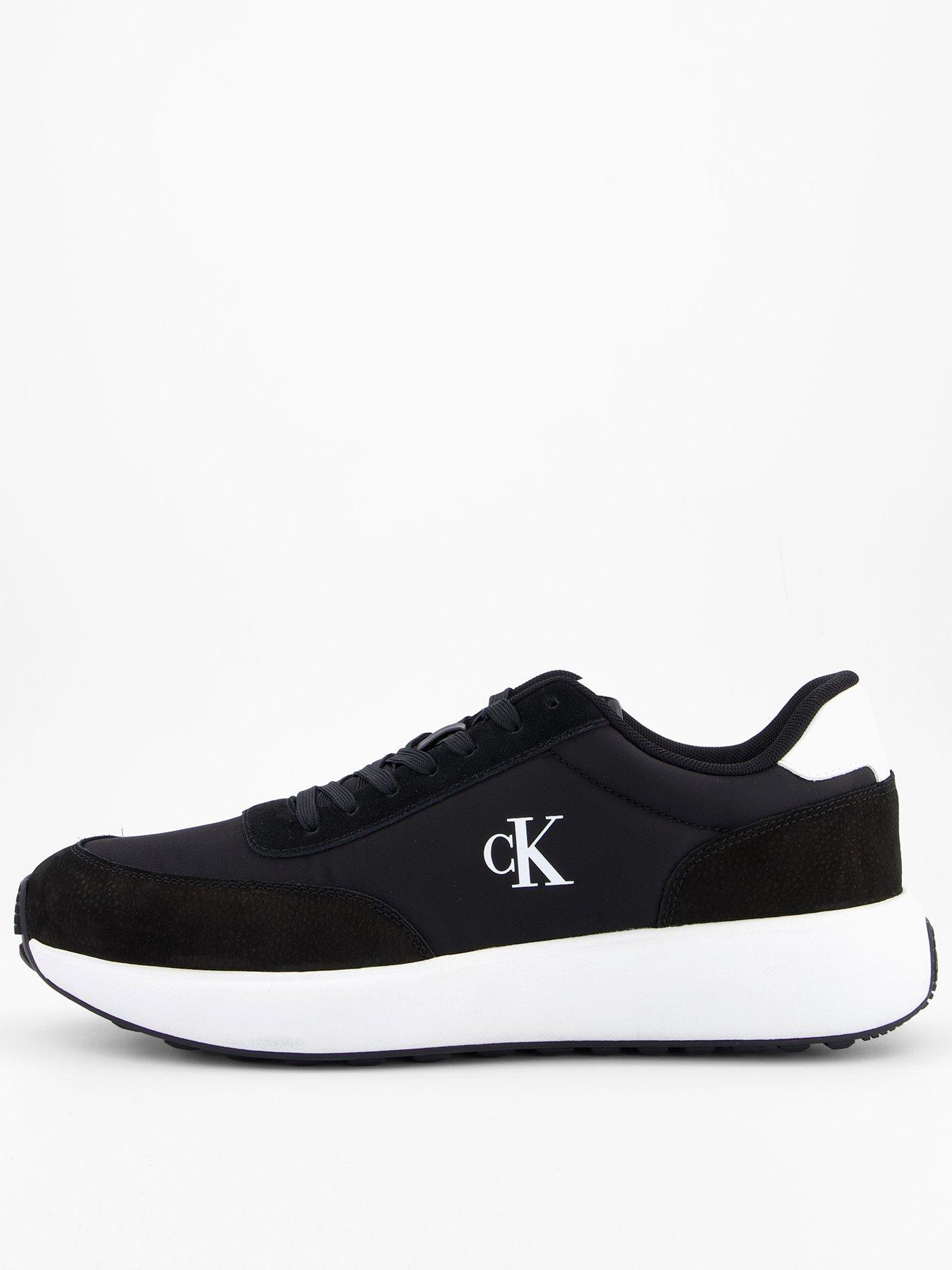 undefined Athleisure Nylon Mix Runner Trainers - Black